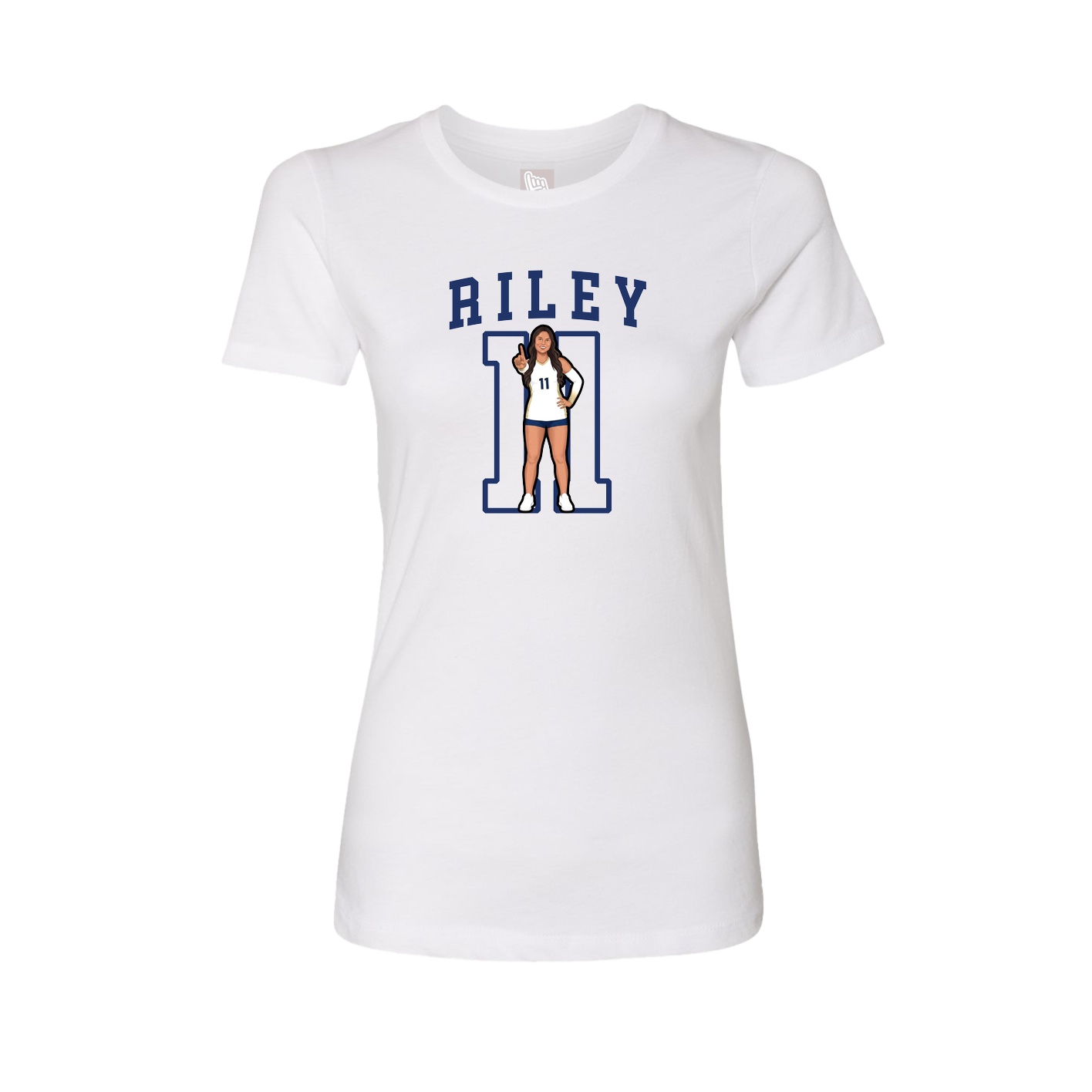 Fitted Women's Tee — Shirsey in White