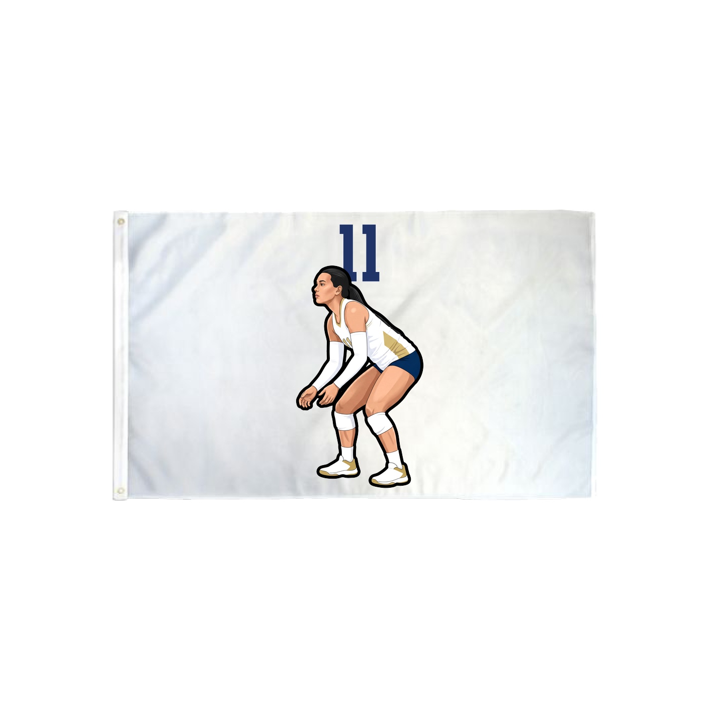 3x5 Flag — Number Top in Classic