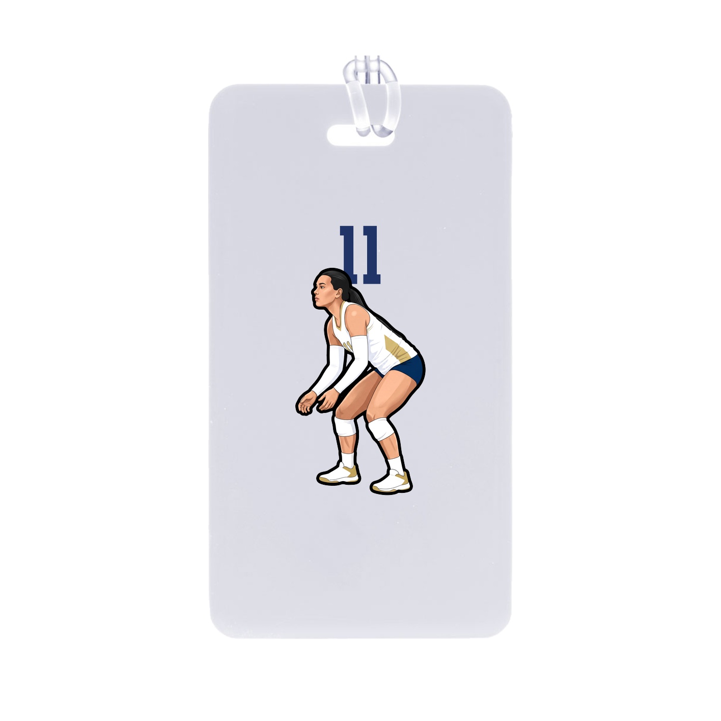 Bag Tag — Number Top in Classic