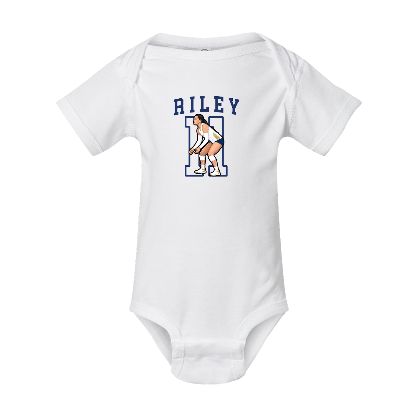Baby Onesie — Shirsey in White
