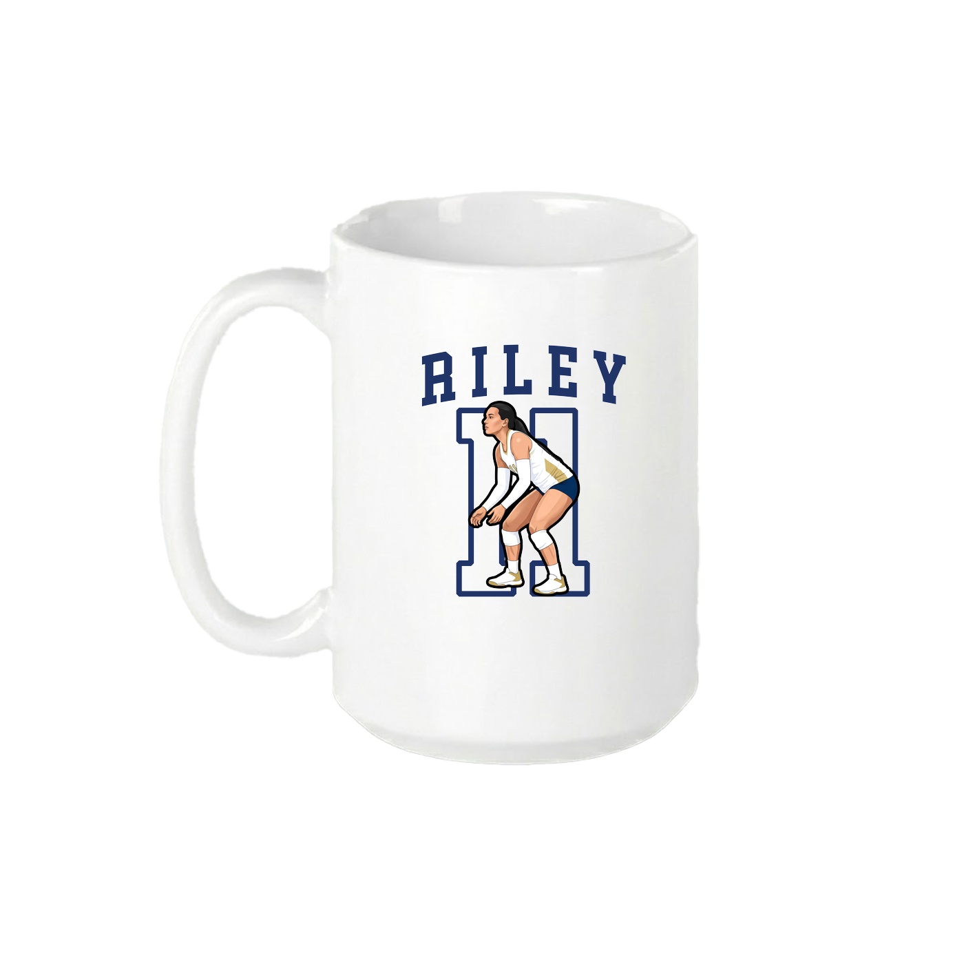 15oz Coffee Mug — Shirsey in White