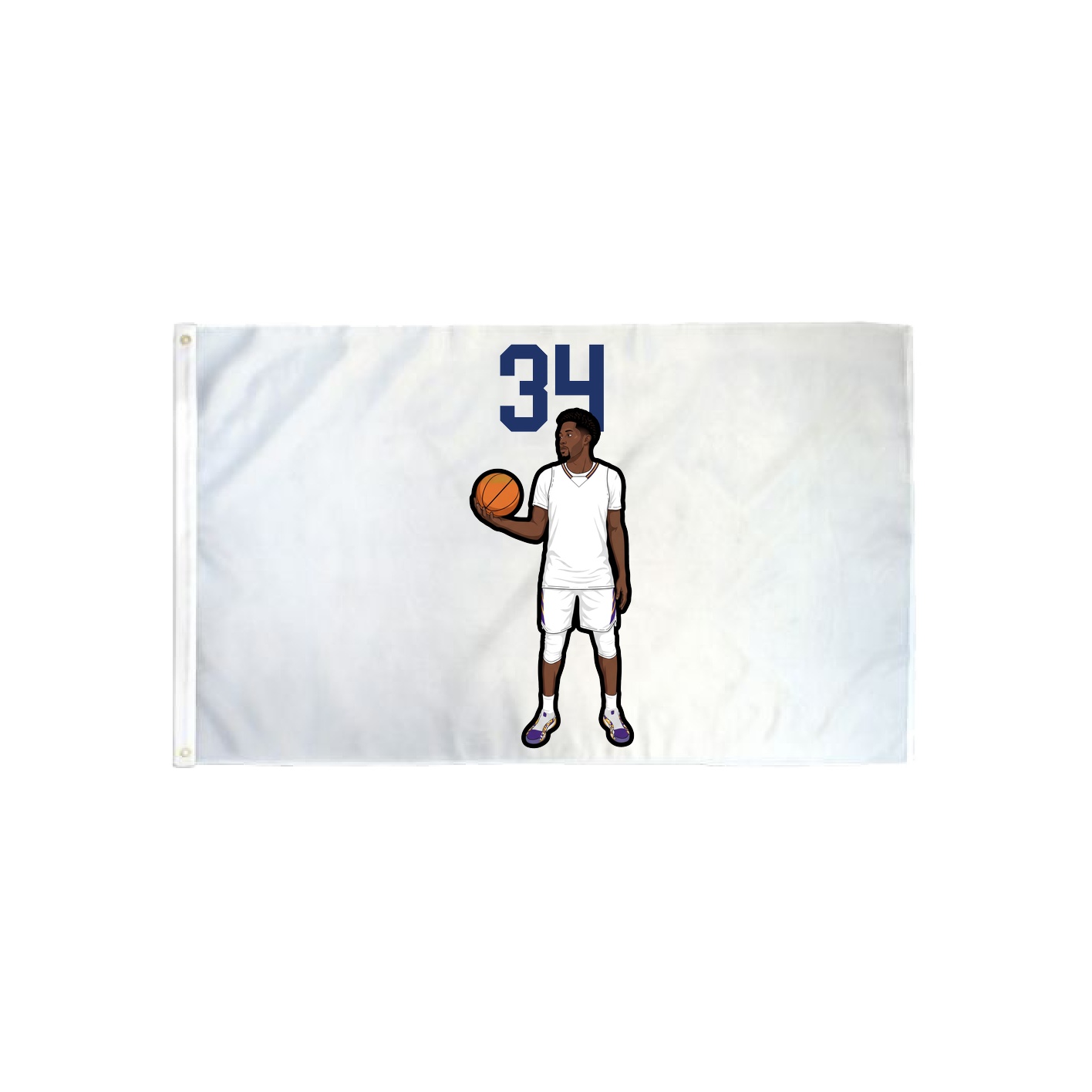 3x5 Flag — Number Top in Classic
