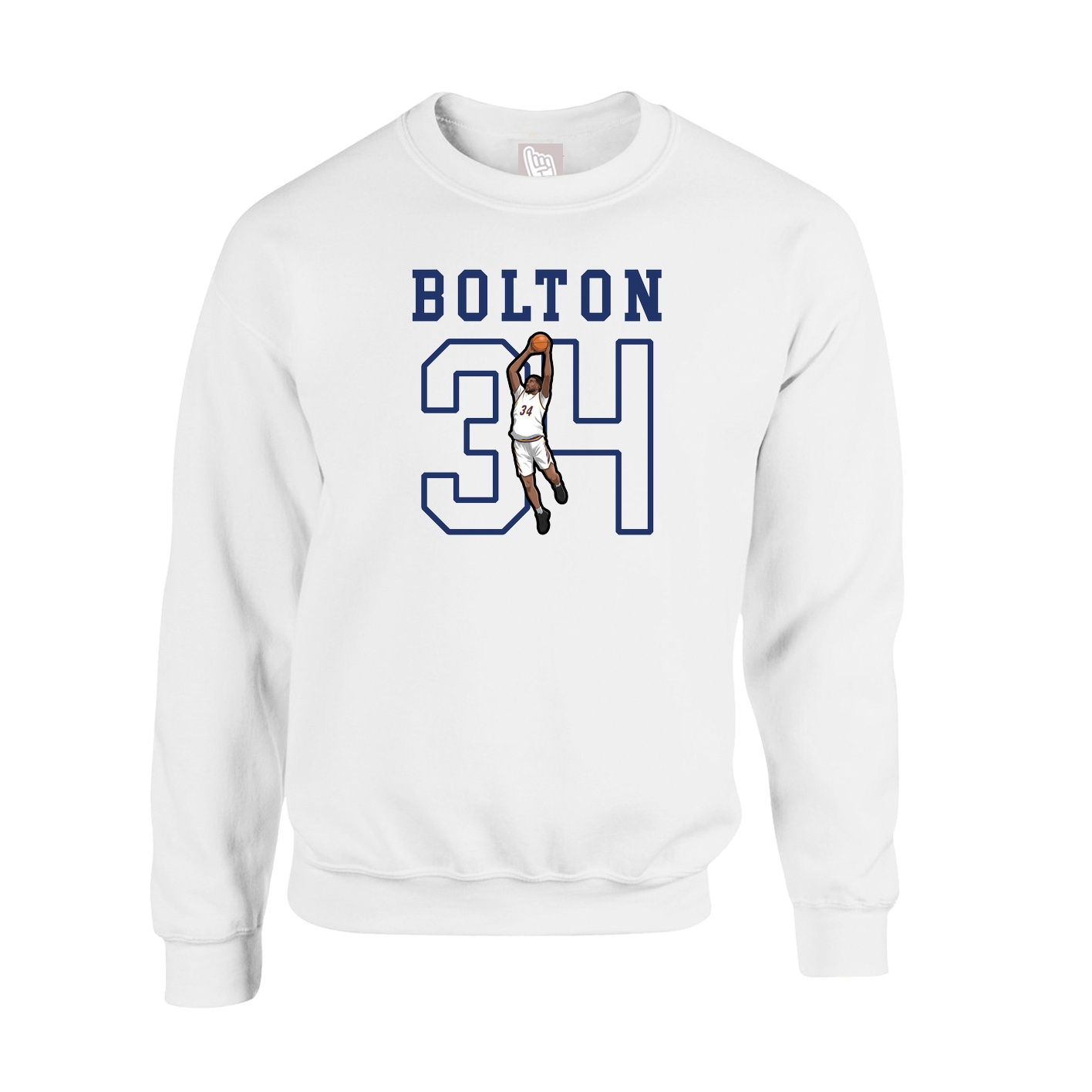 Fleece Crew — Shirsey in White