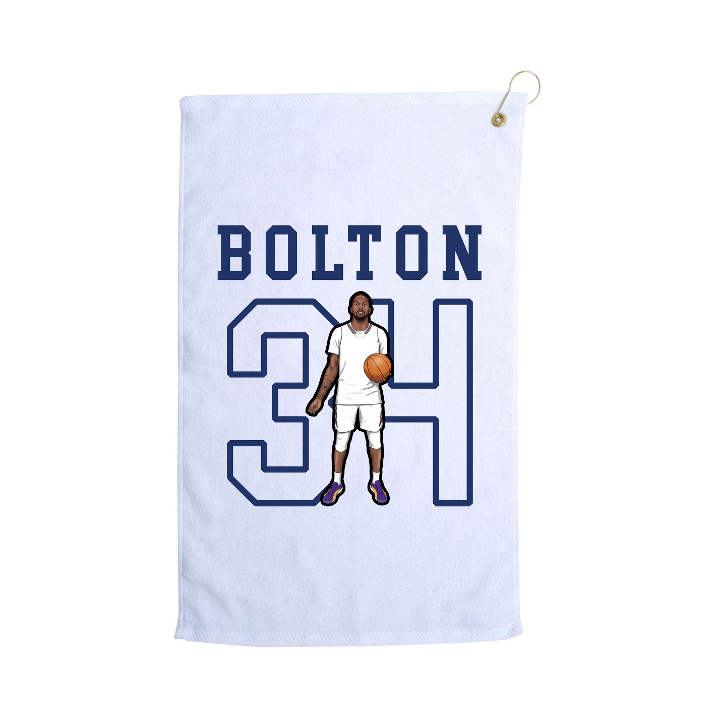 Golf Towel — Shirsey in White