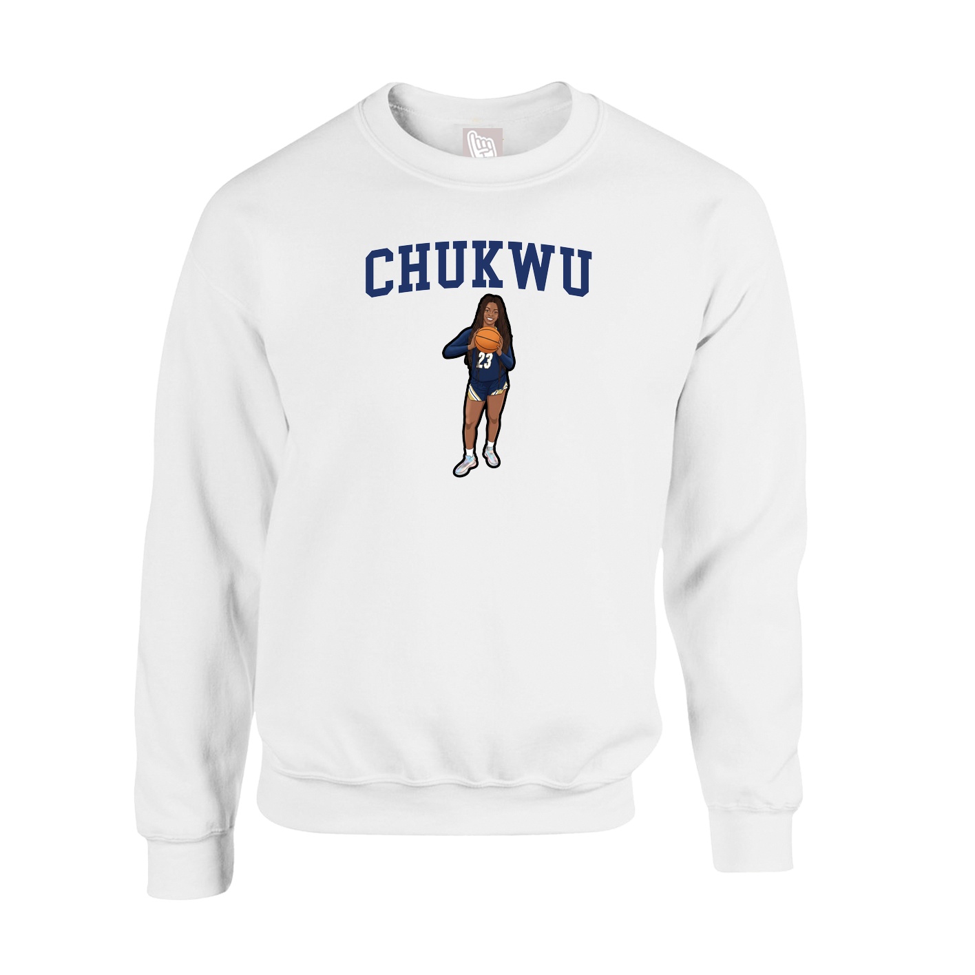 Fleece Crew — Shirsey in White