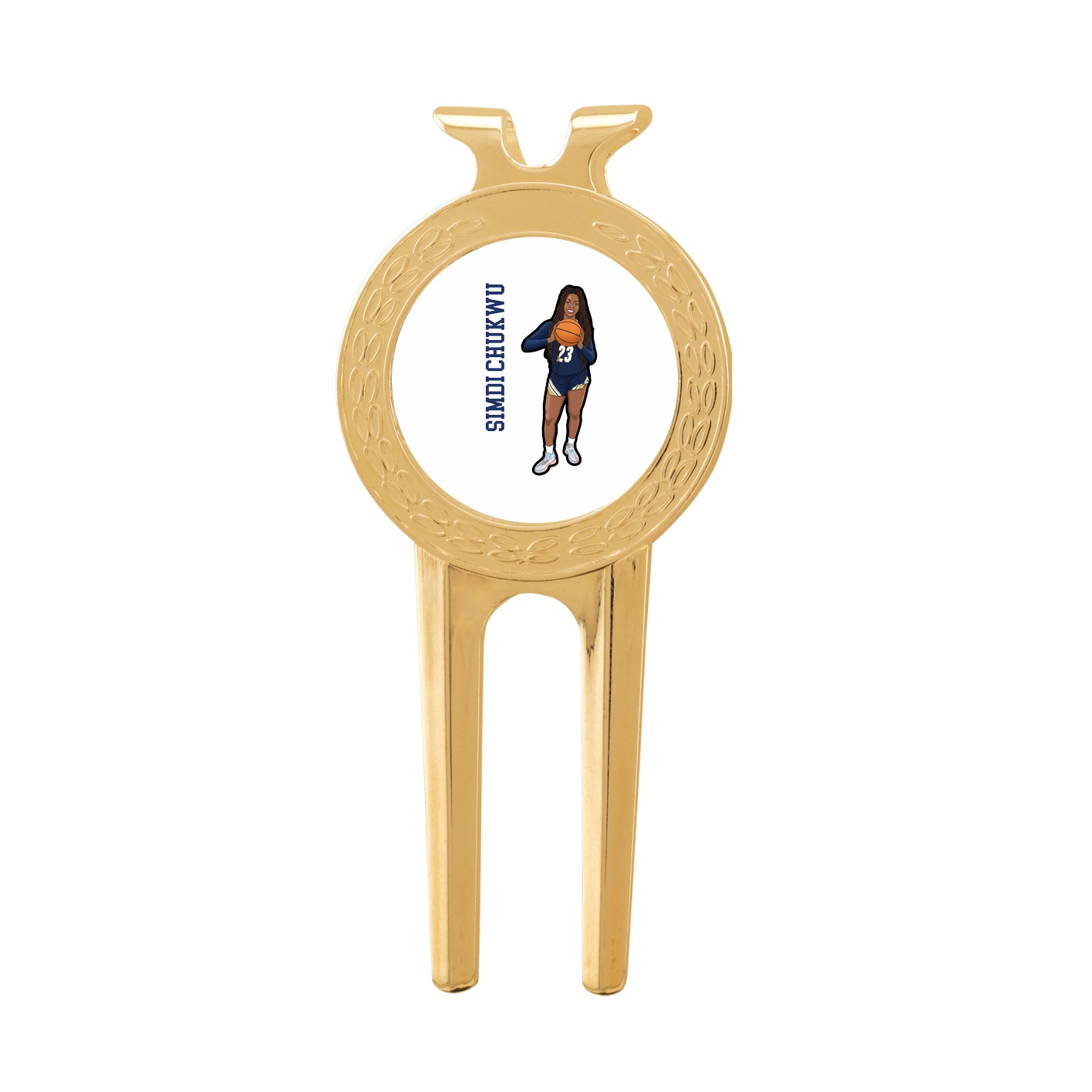 Divot Tool with Ball Marker — Name Vertical in Classic