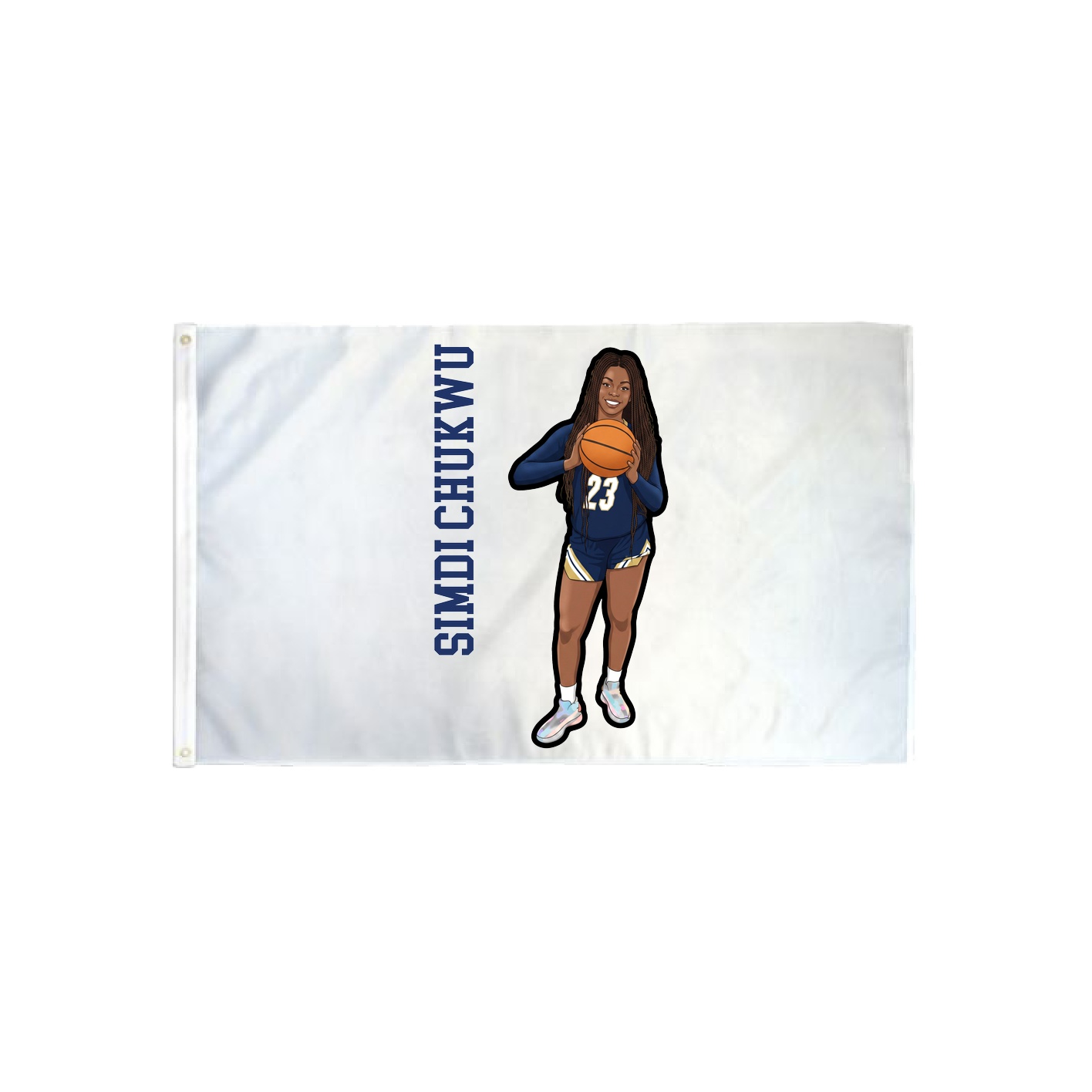 3x5 Flag — Name Vertical in Classic