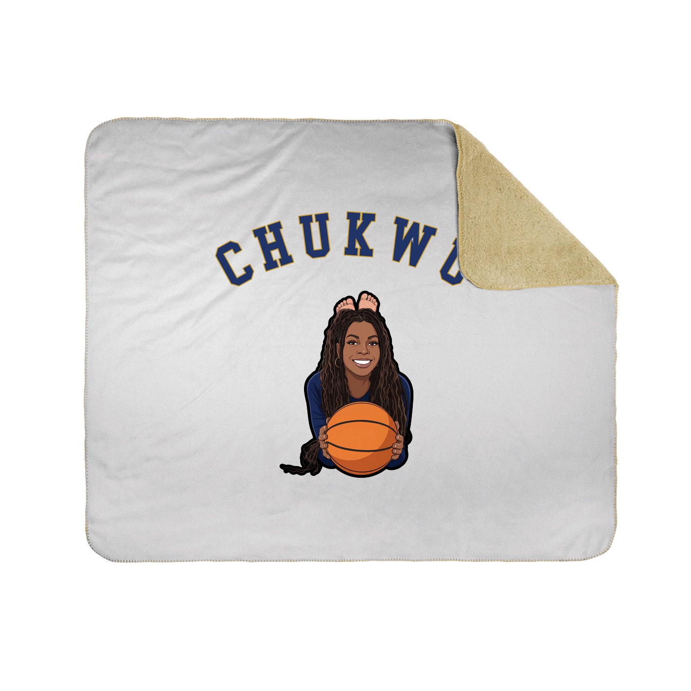 Throw Blanket — Shirsey Arch in White
