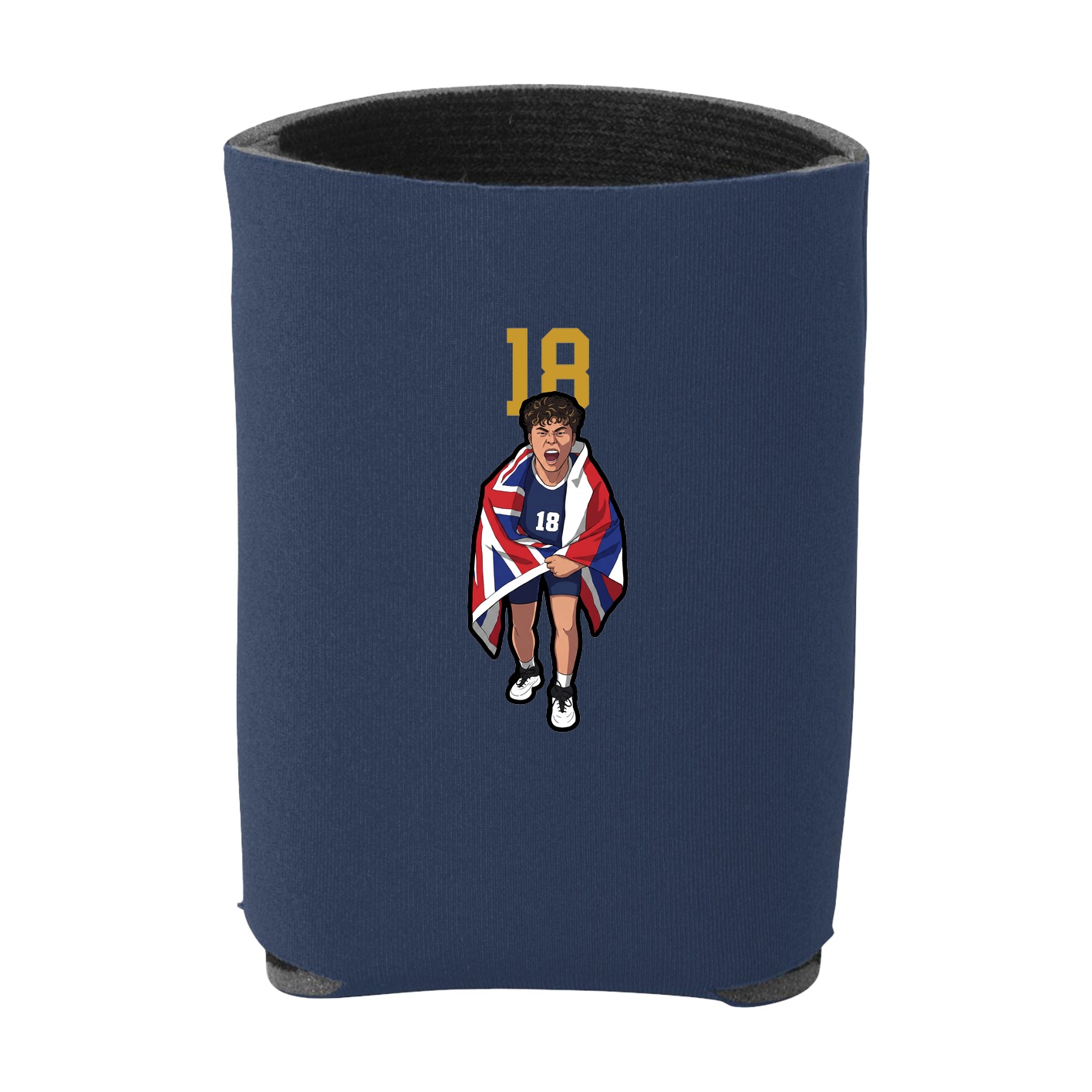 Can Holder — Number Top in Navy