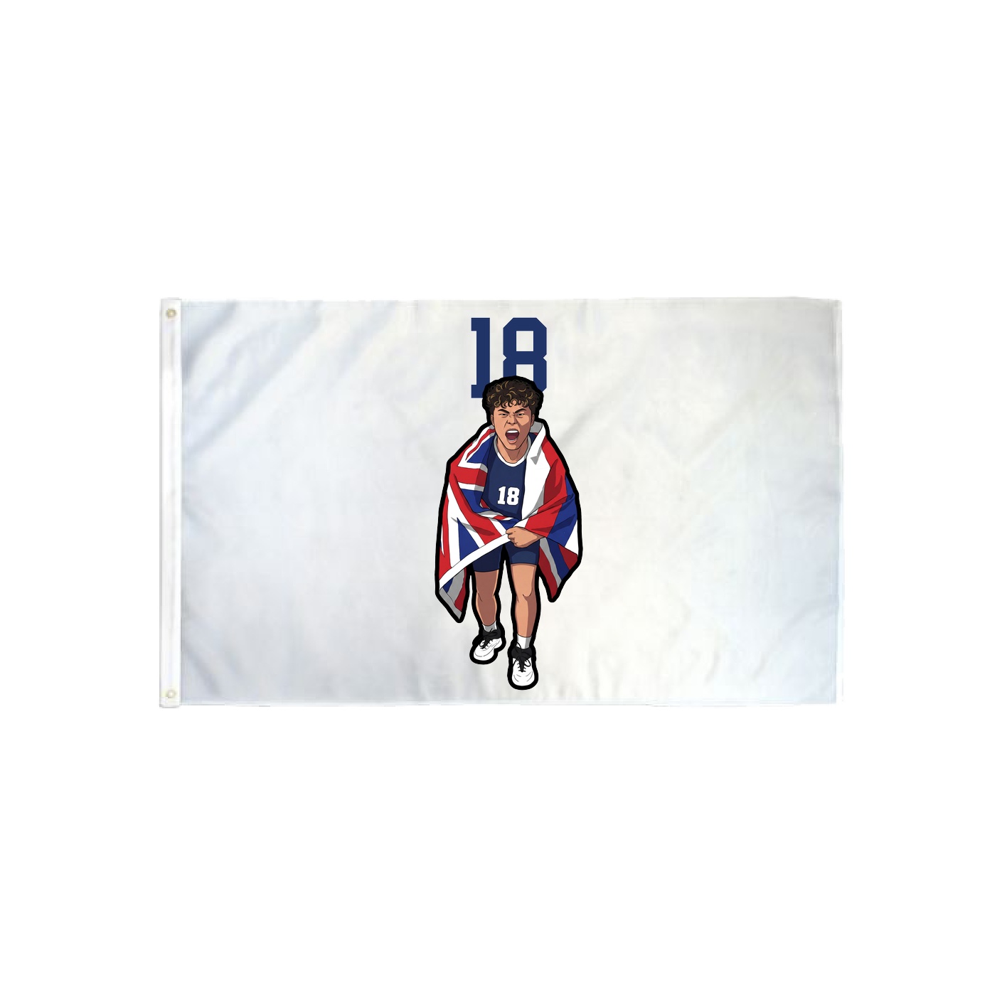 3x5 Flag — Number Top in Classic