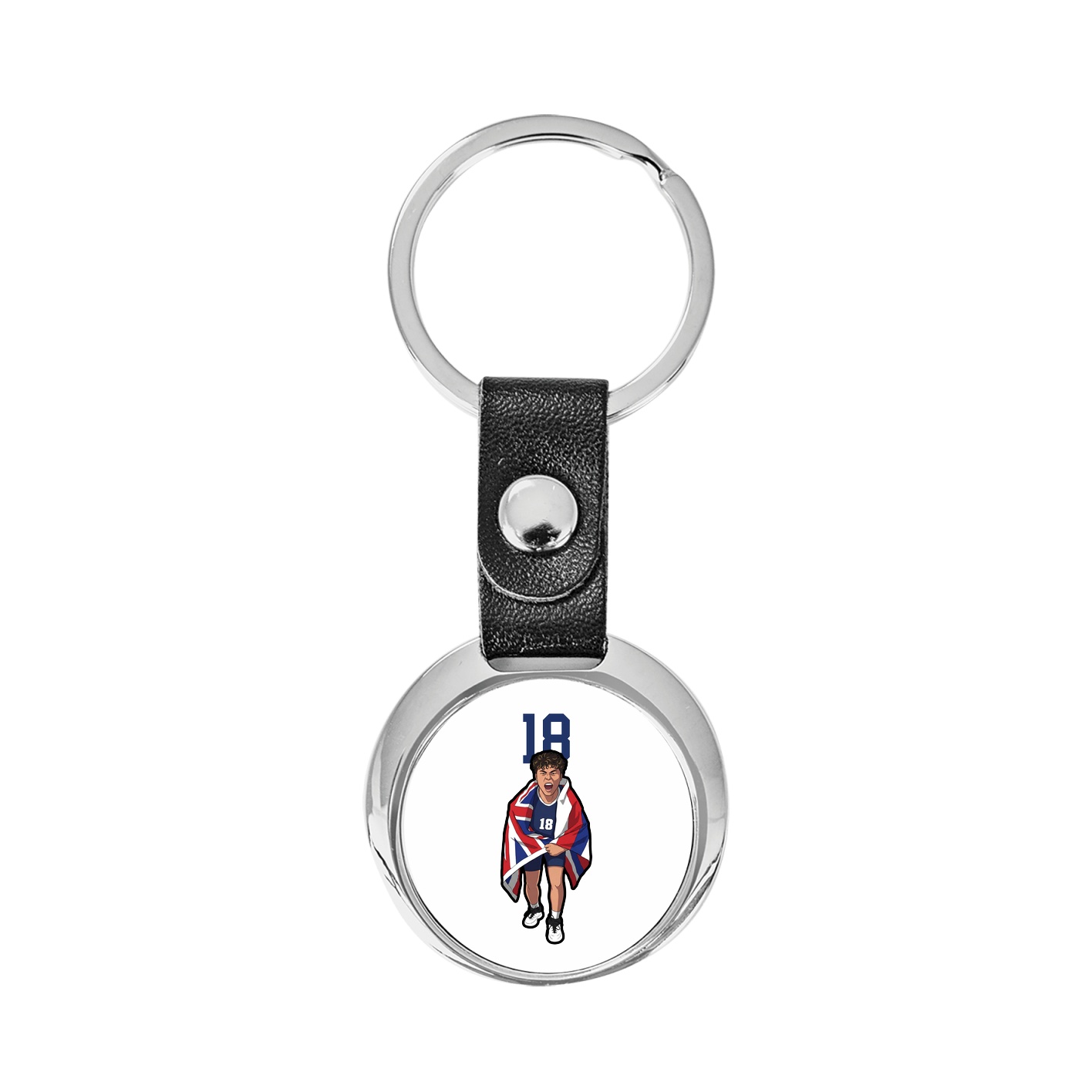 Key Chain — Number Top in Classic