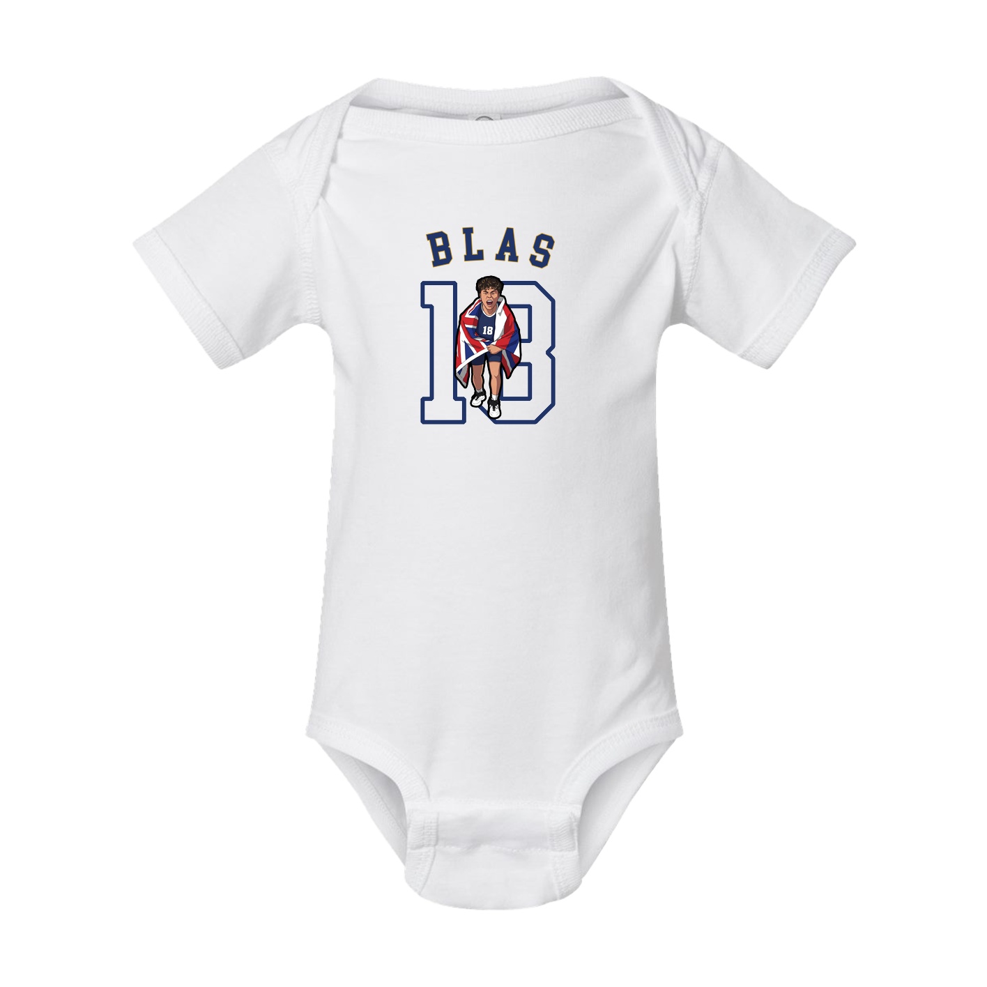 Baby Onesie — Shirsey Arch in White