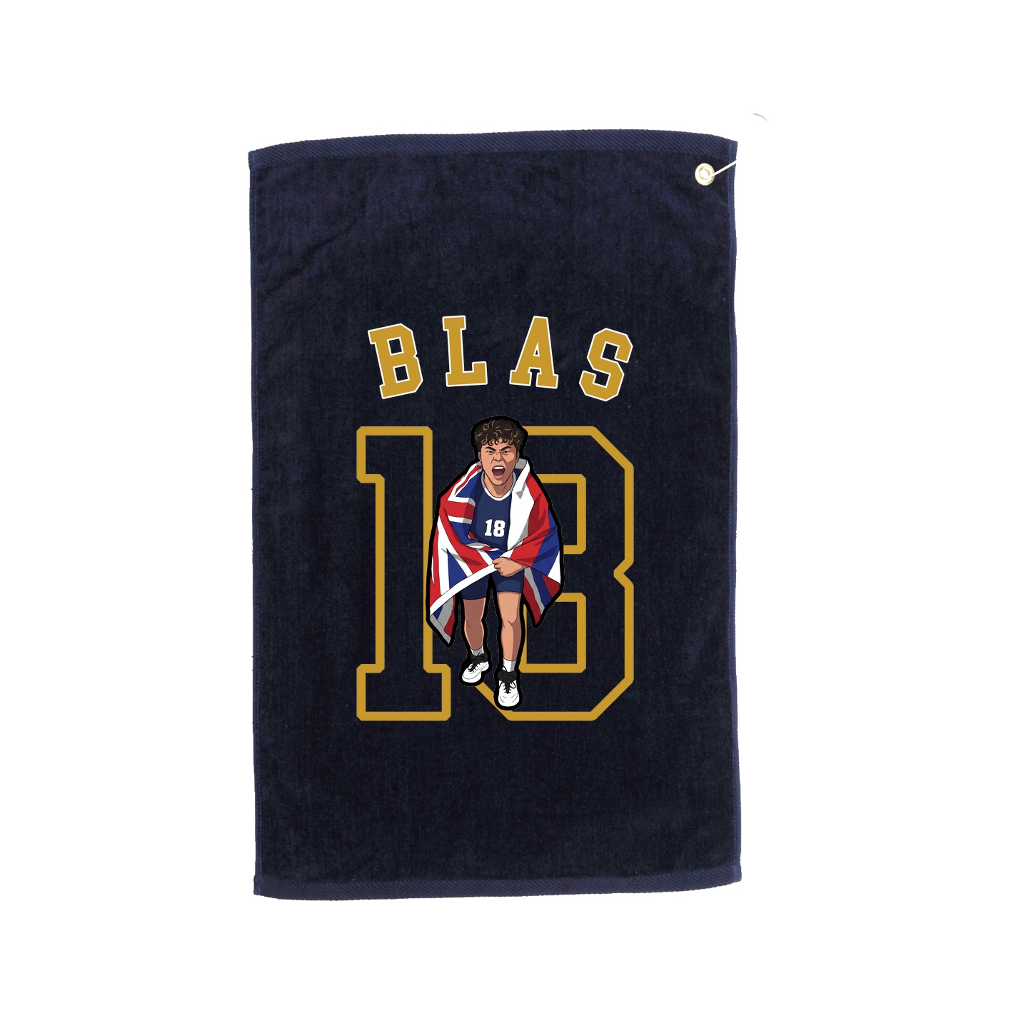 Golf Towel — Shirsey Arch in Navy