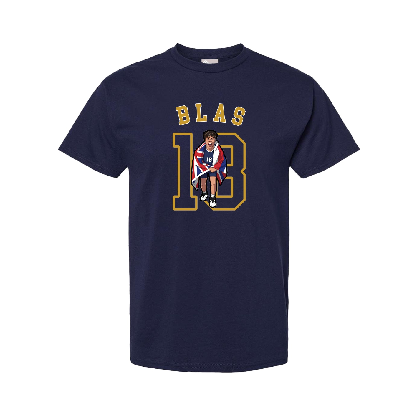 Youth Tee — Shirsey Arch in Navy