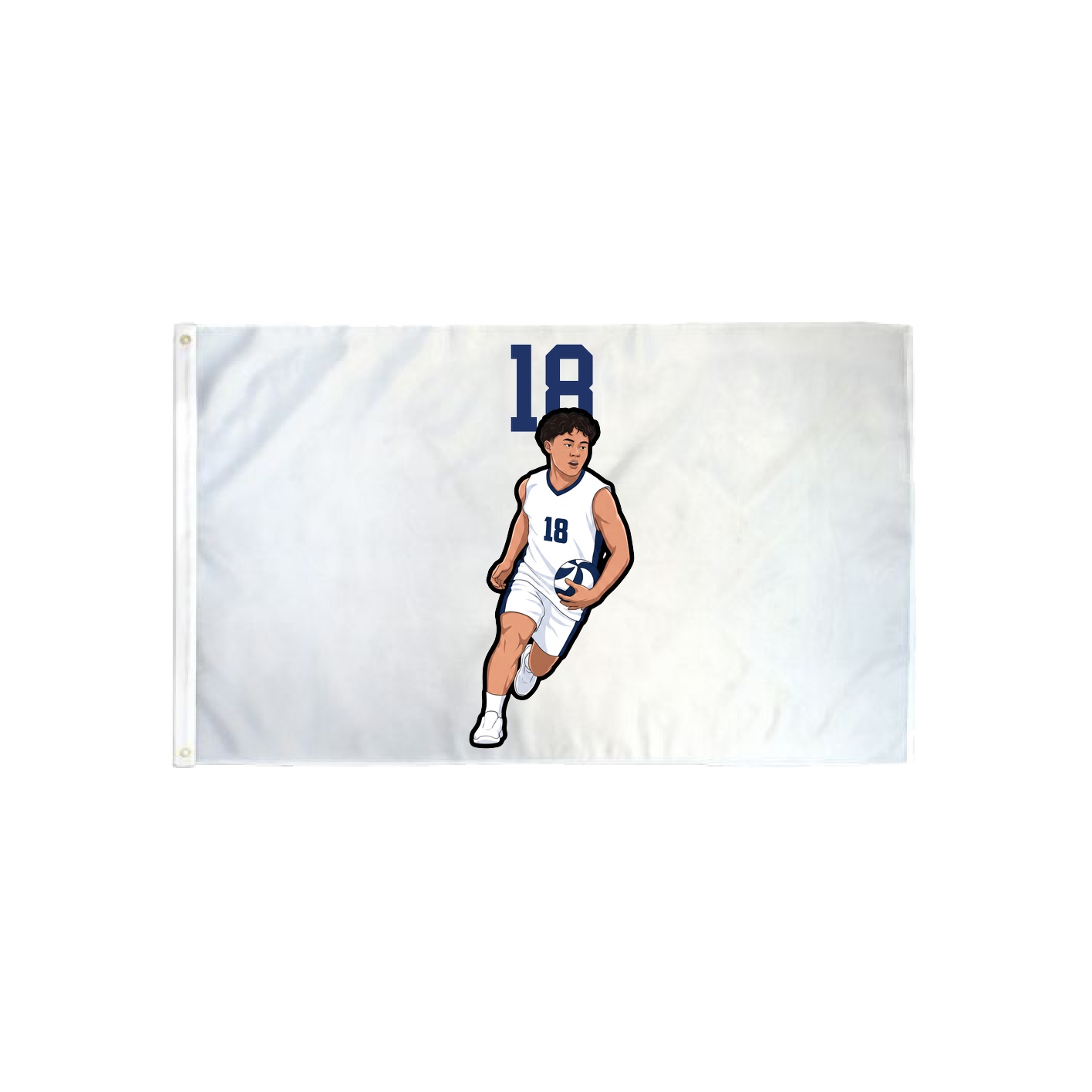 3x5 Flag — Number Top in Classic