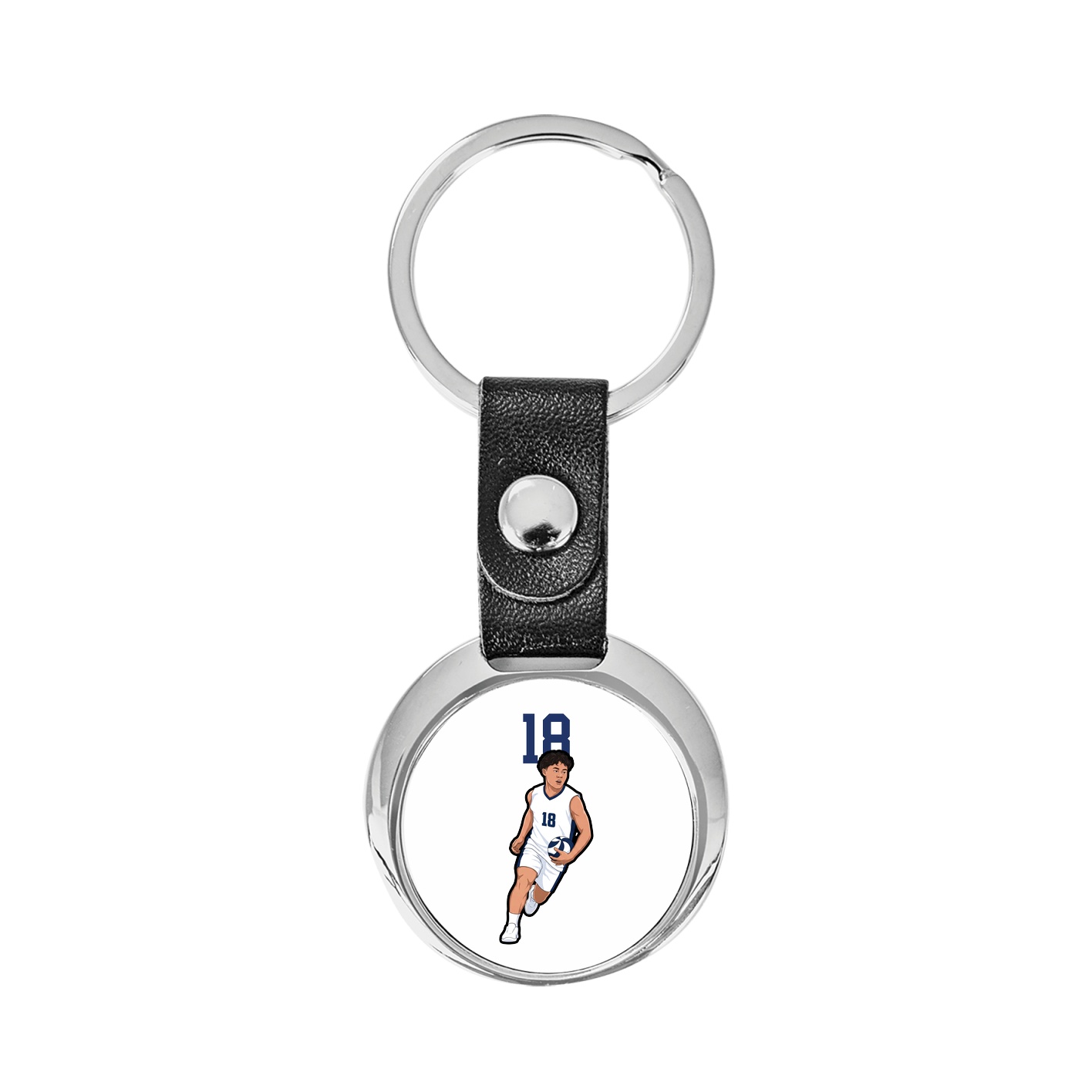 Key Chain — Number Top in Classic