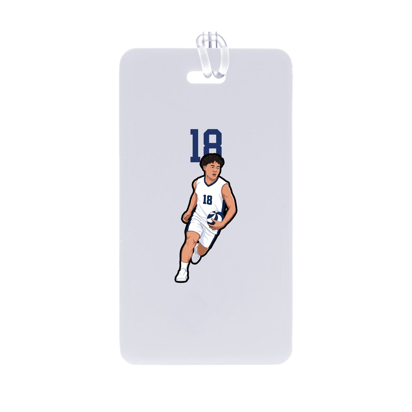 Bag Tag — Number Top in Classic