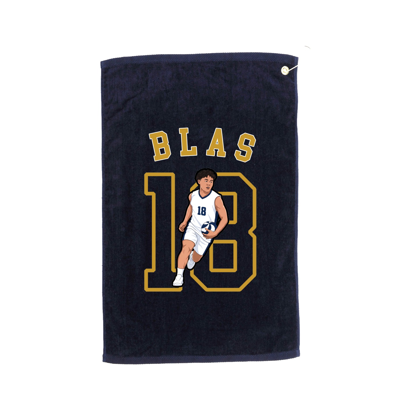 Golf Towel — Shirsey Arch in Navy