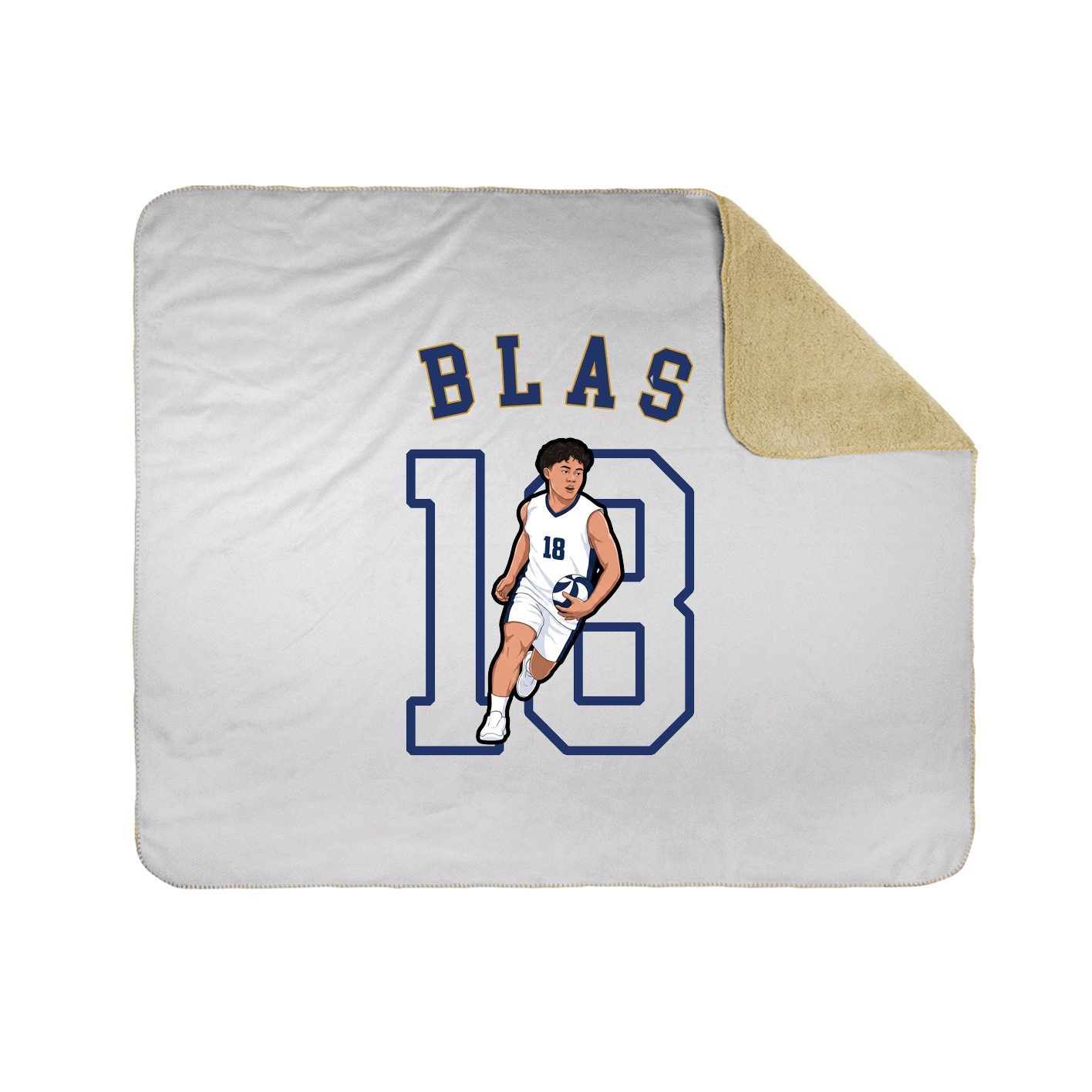 Throw Blanket — Shirsey Arch in White