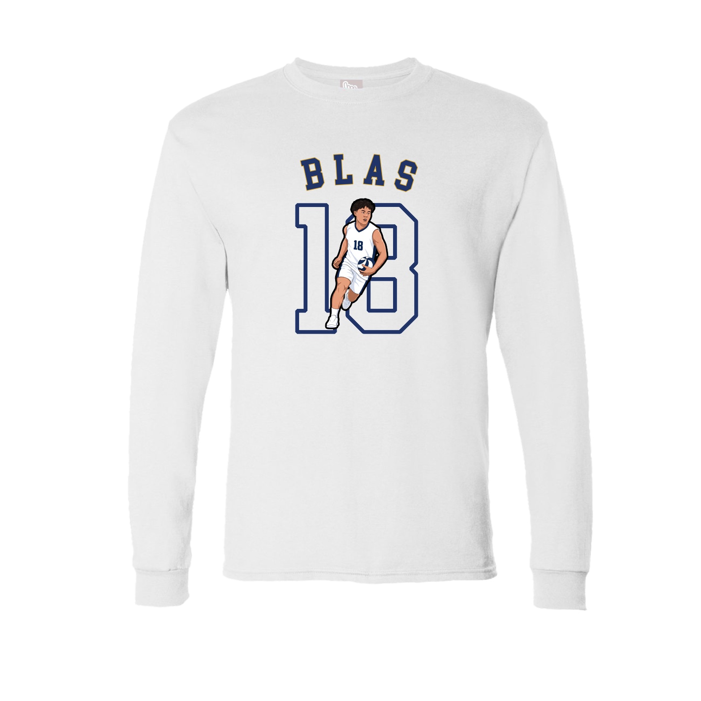Long Sleeve Tee — Shirsey Arch in White