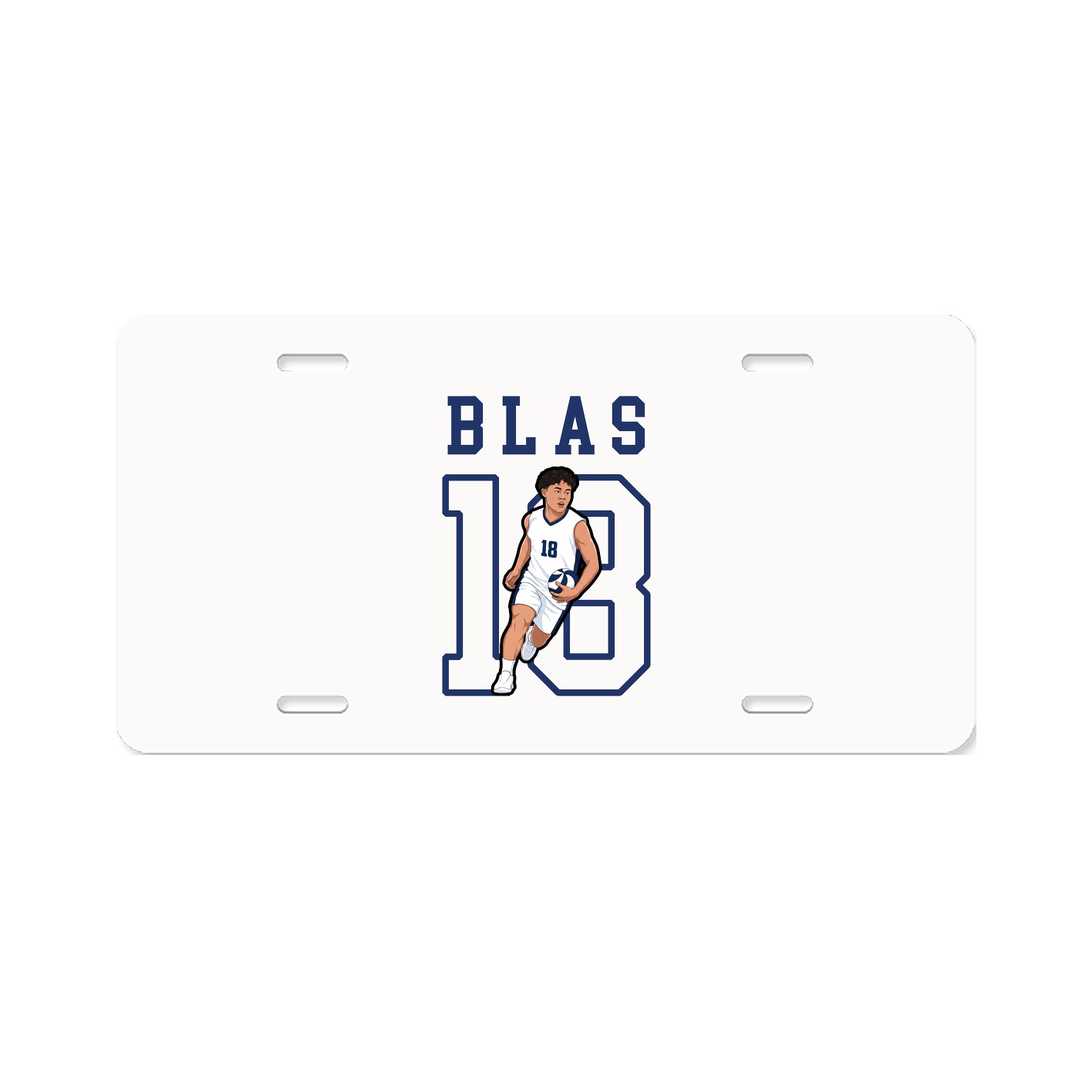Aluminum License Plate