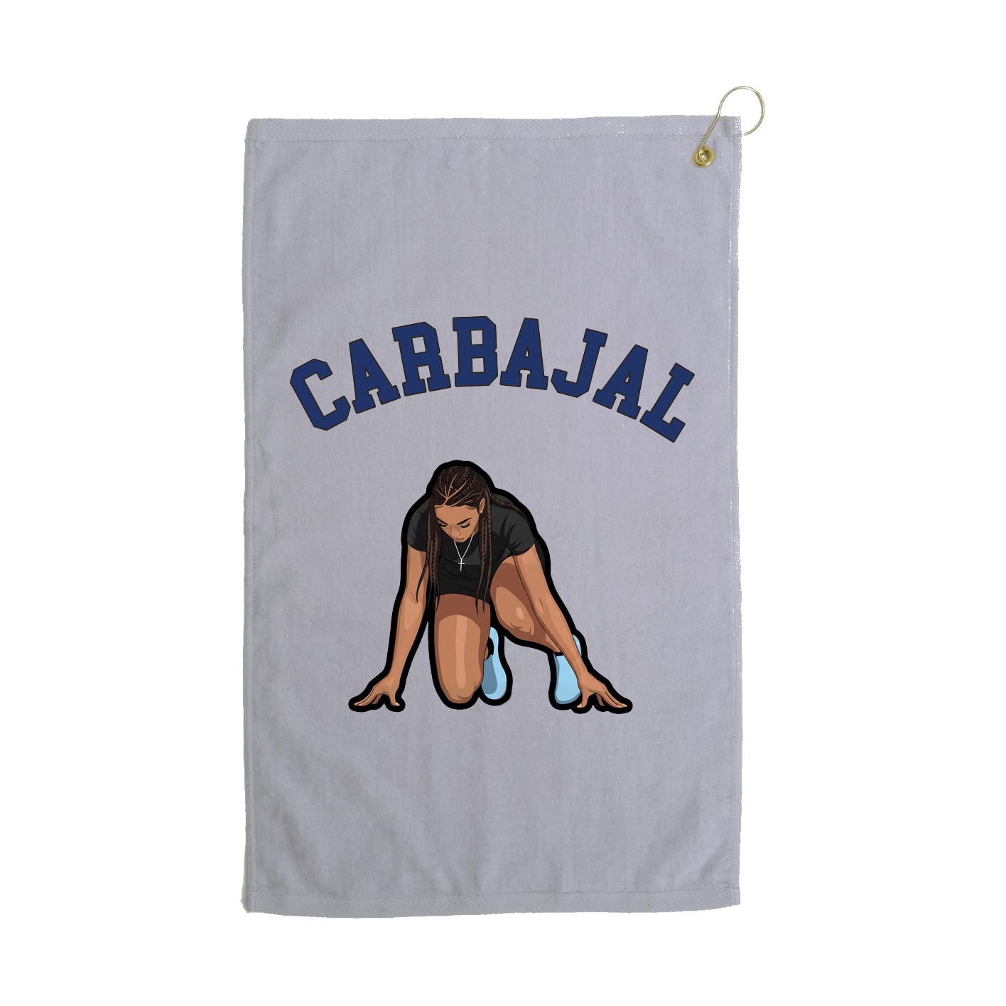 Golf Towel — Shirsey Arch in Grey