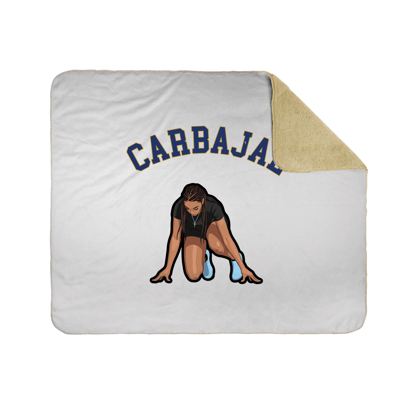 Throw Blanket — Shirsey Arch in White