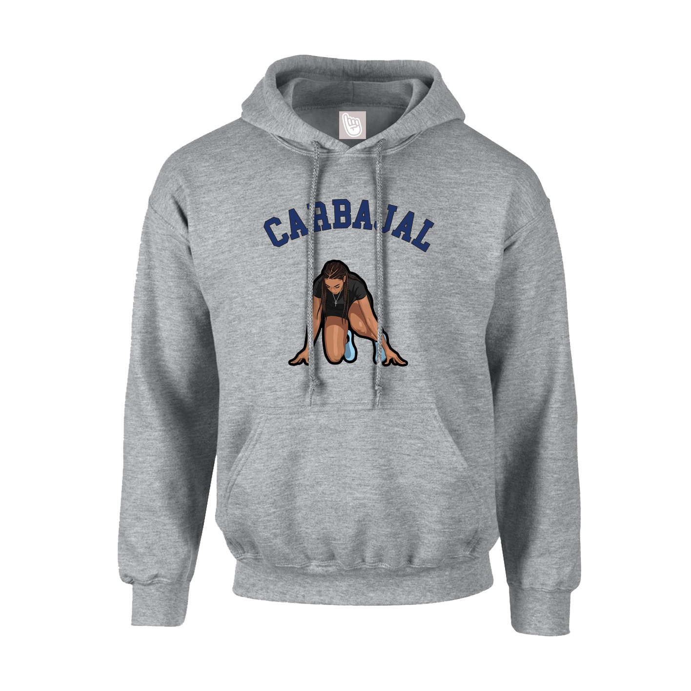 Hoodie — Shirsey Arch in Grey