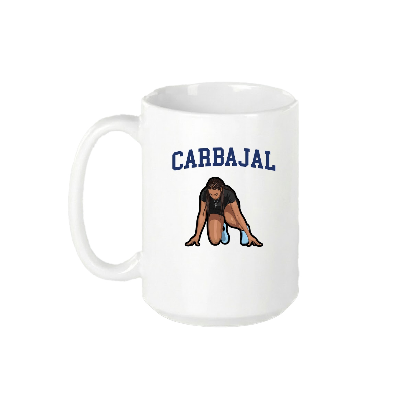 15oz Coffee Mug — Shirsey in White