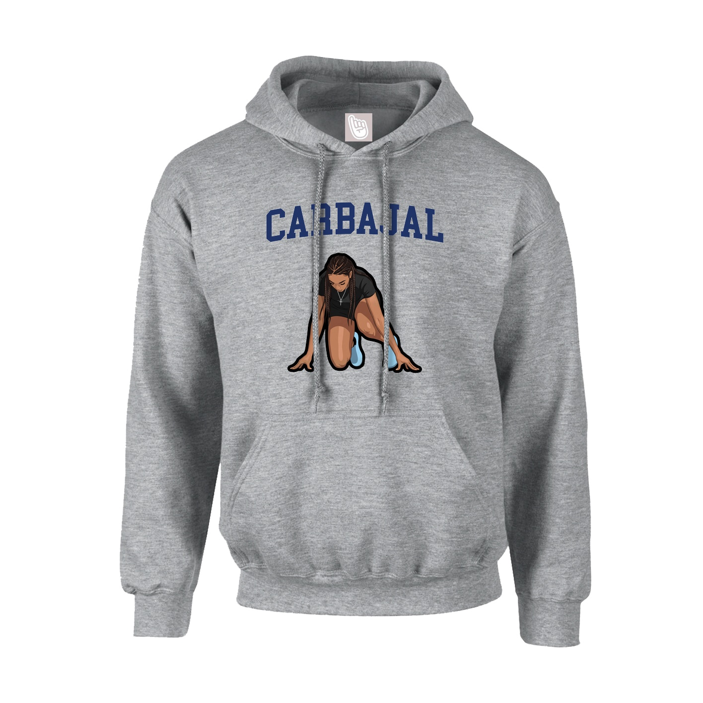 Hoodie — Shirsey in Grey