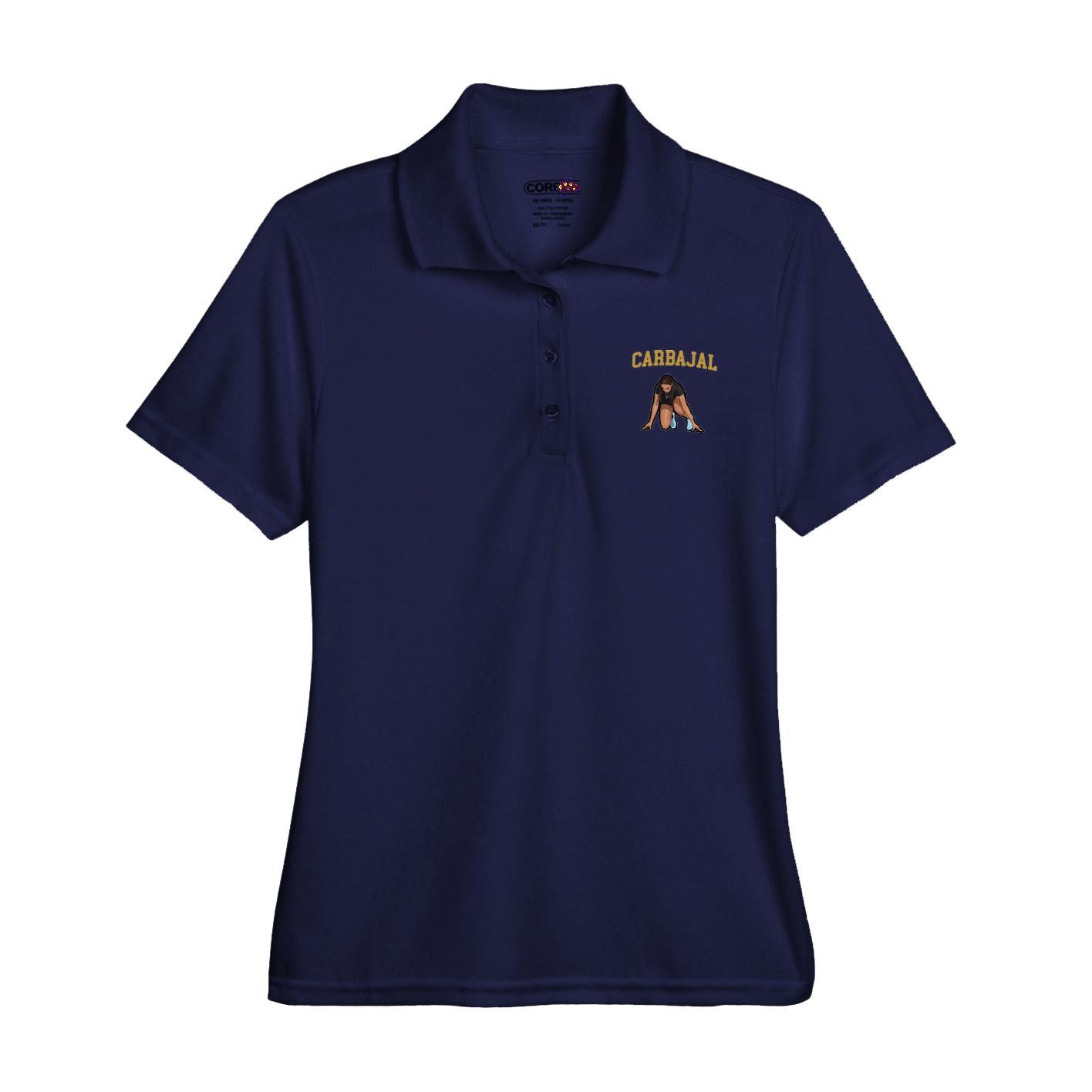 Womens Performance Polo — Shirsey in Navy