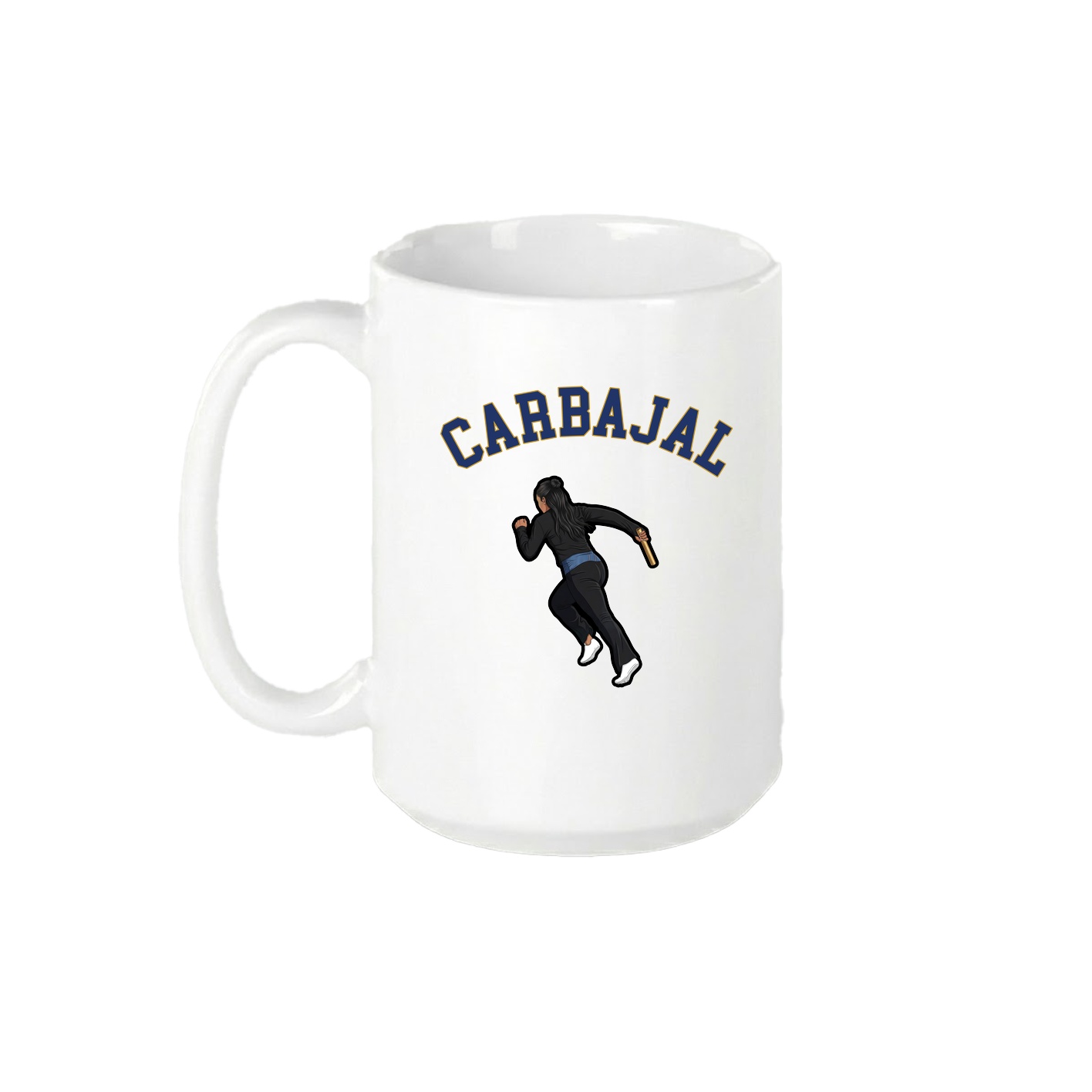 15oz Coffee Mug — Shirsey Arch in White