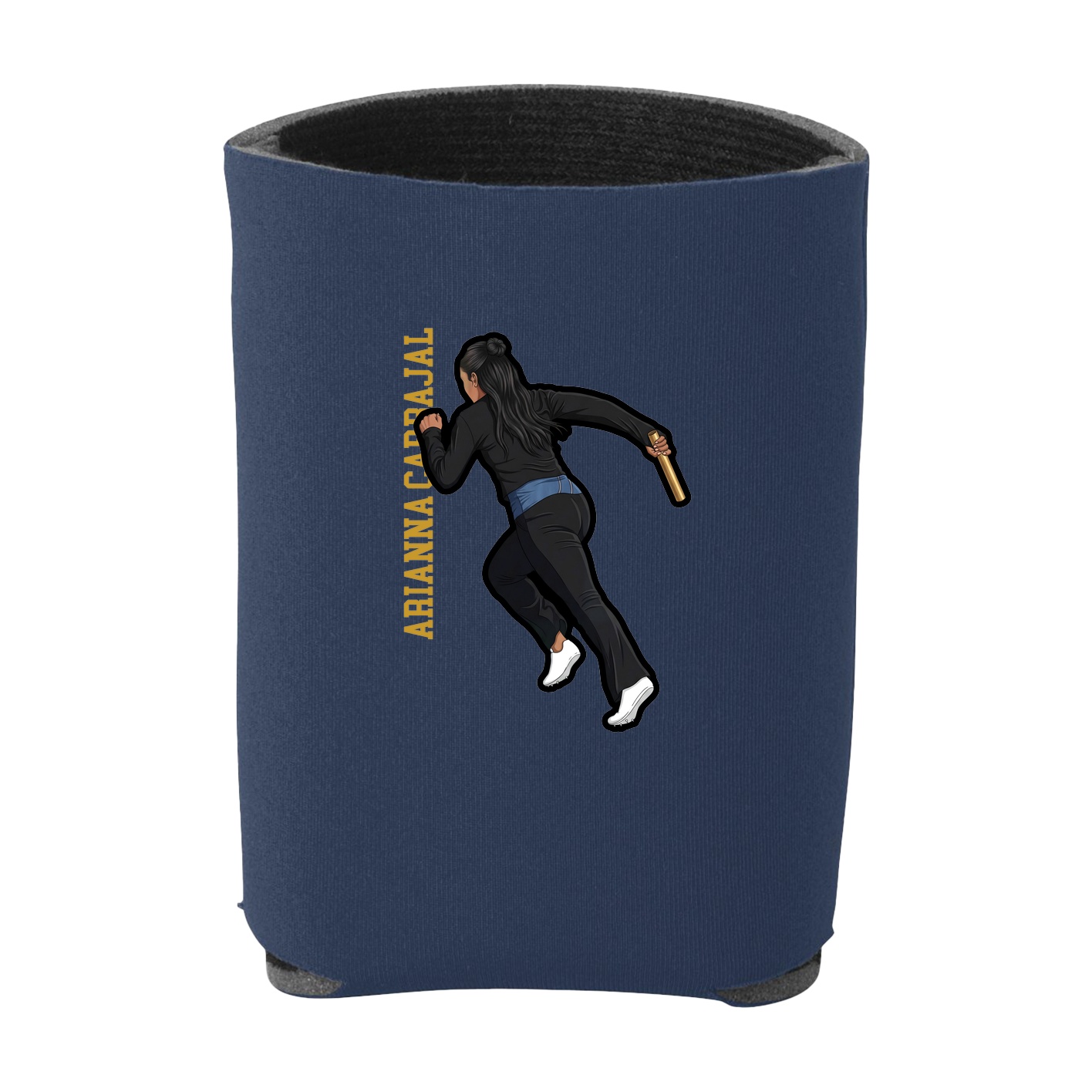 Can Holder — Name Vertical in Navy