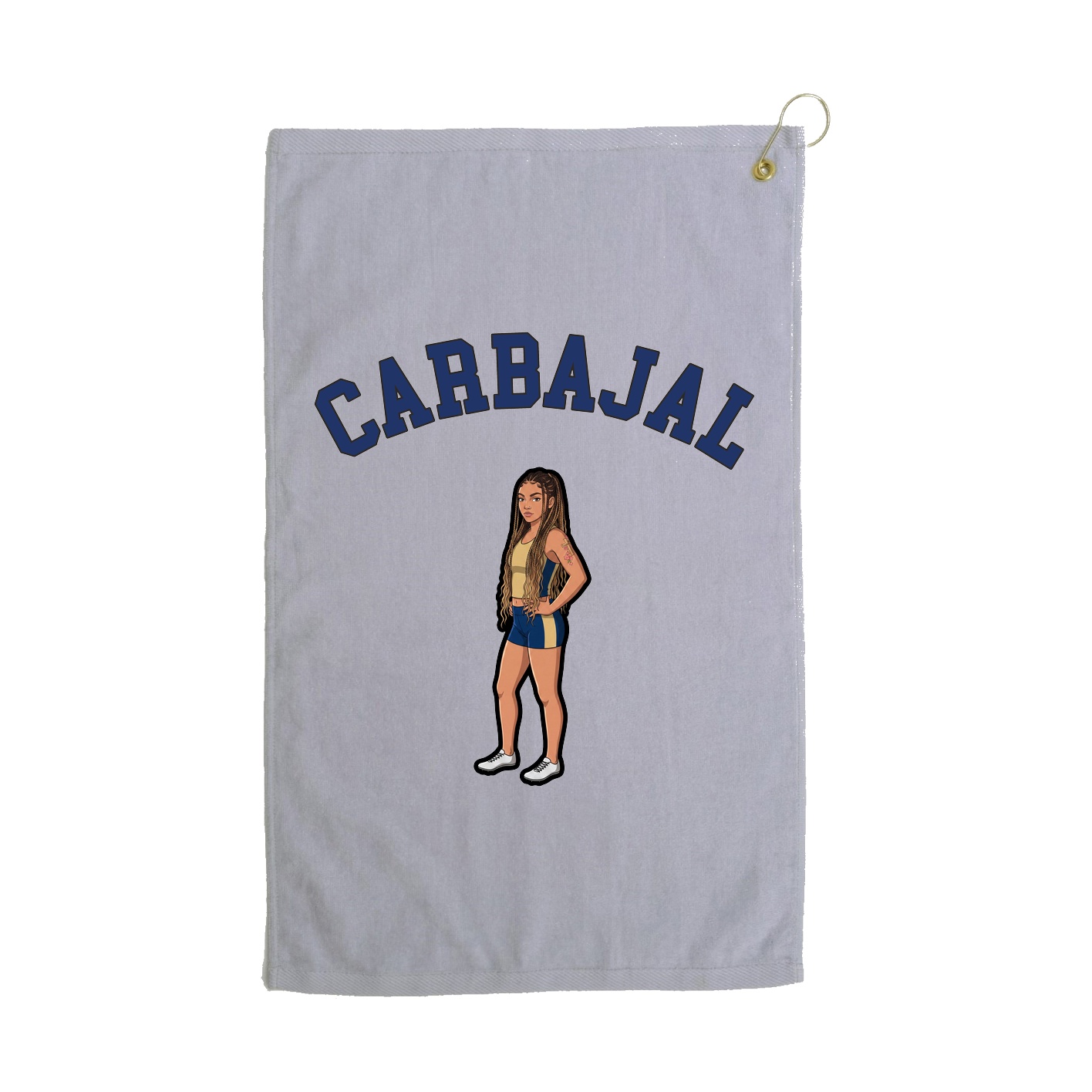 Golf Towel — Shirsey Arch in Grey