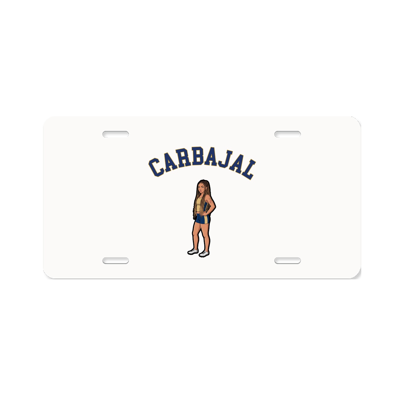 License Plate — Shirsey Arch in Classic