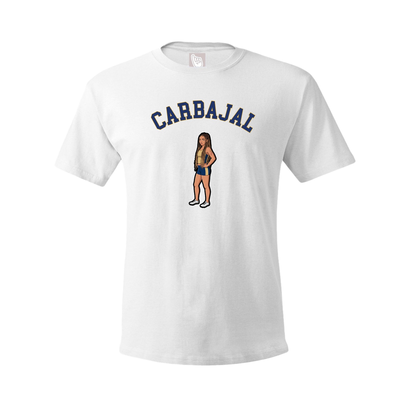 Youth Tee — Shirsey Arch in White