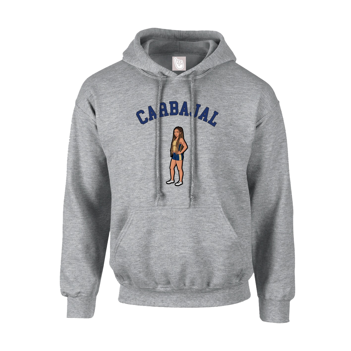Youth Hoodie — Shirsey Arch in Grey