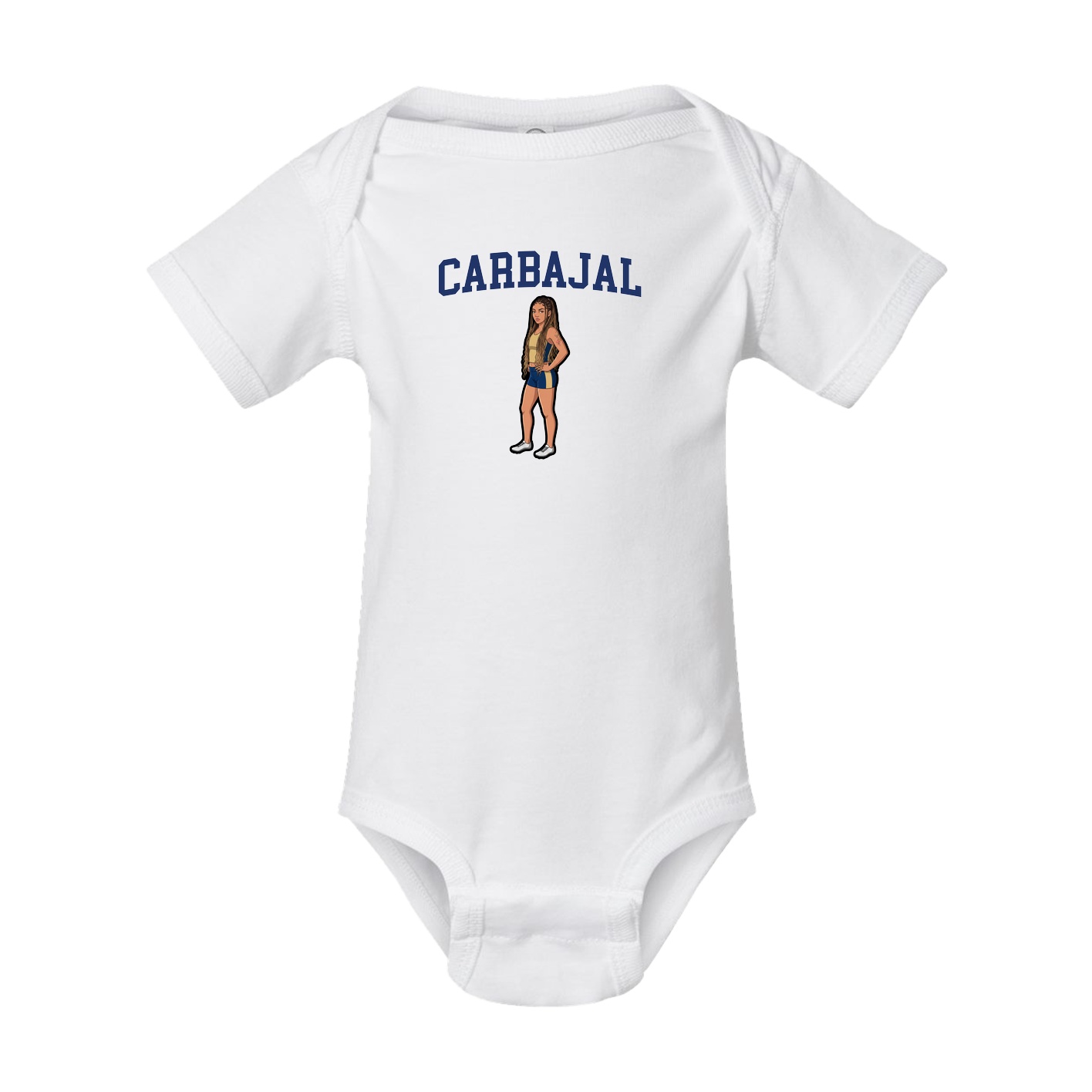 Baby Onesie — Shirsey in White
