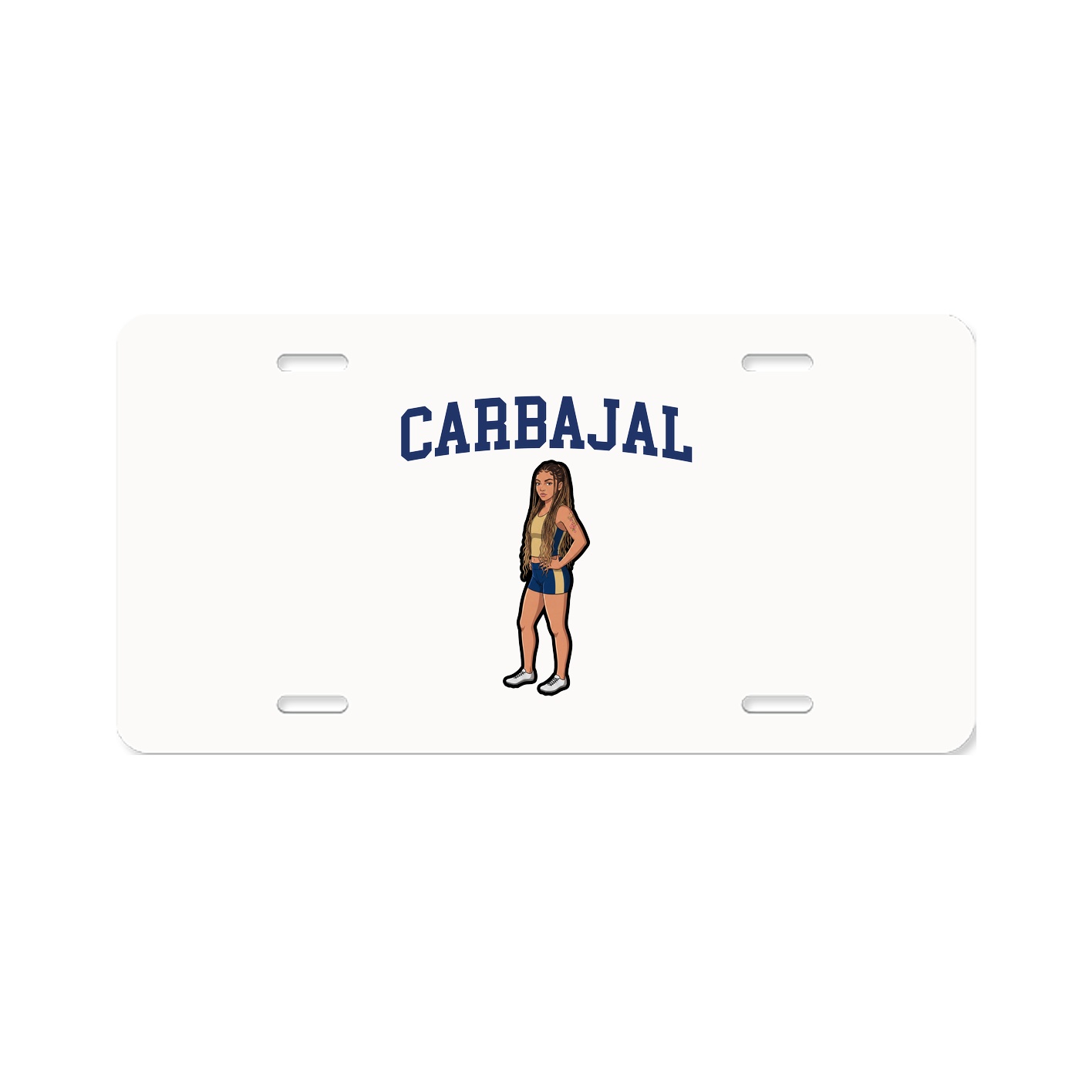 License Plate — Shirsey in Classic