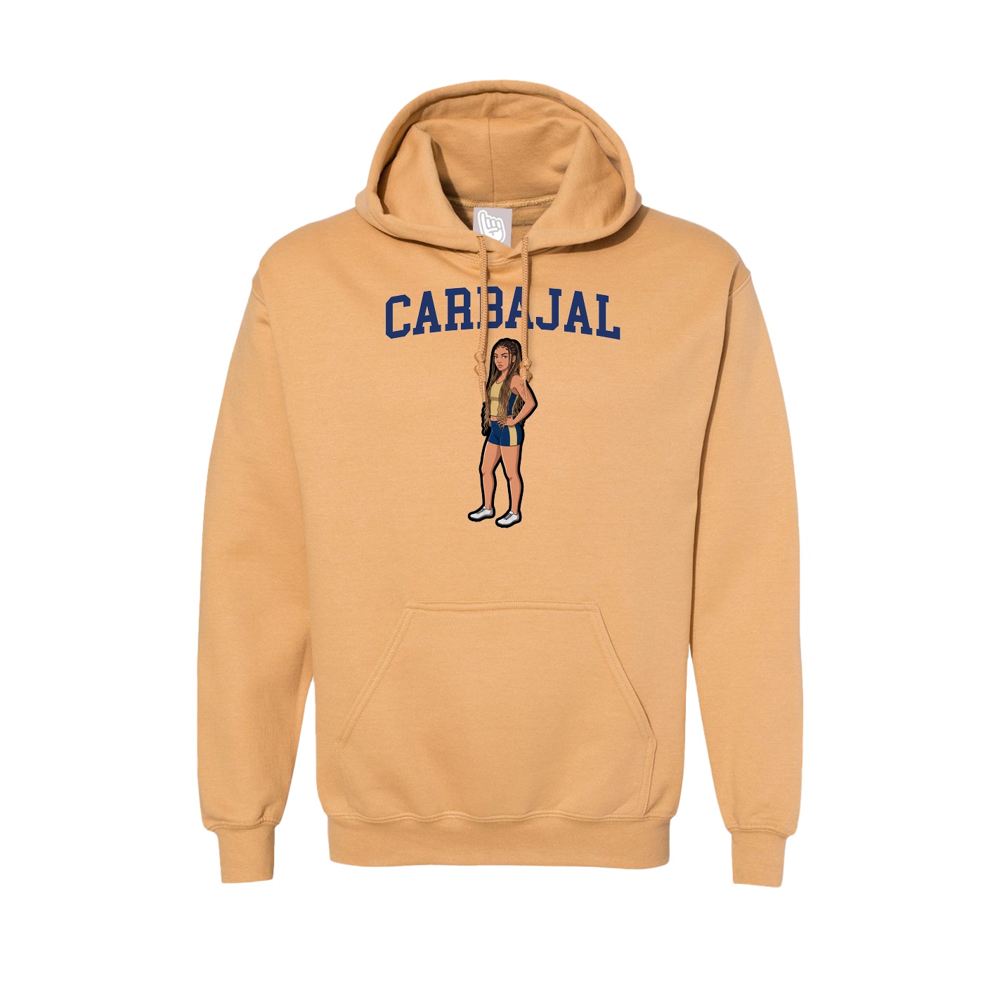 Hoodie — Shirsey in Vegas Gold