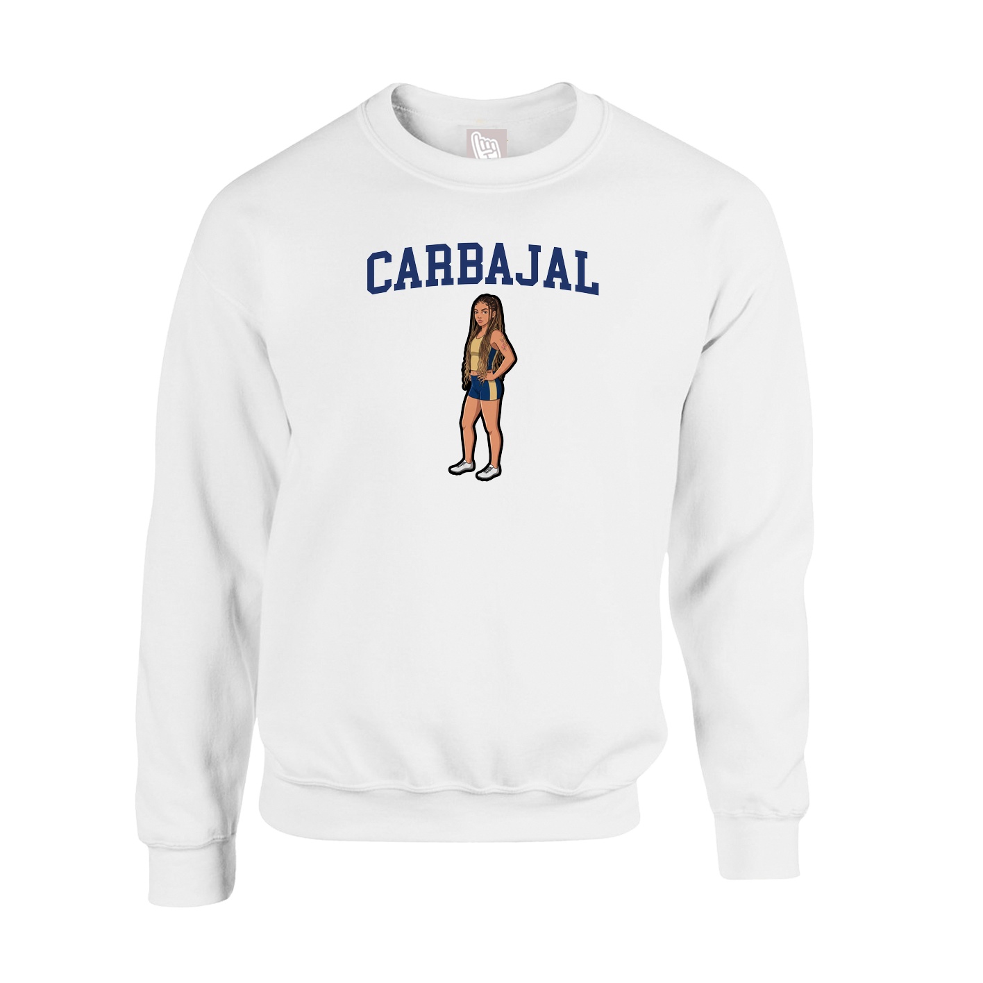 Fleece Crew — Shirsey in White