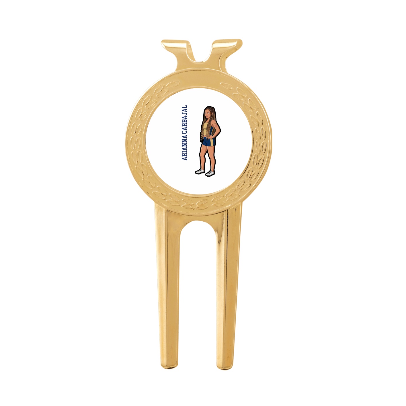 Divot Tool with Ball Marker — Name Vertical in Classic