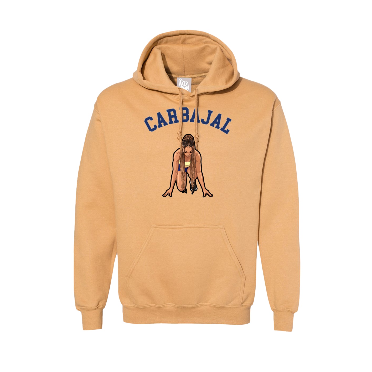 Hoodie — Shirsey Arch in Vegas Gold