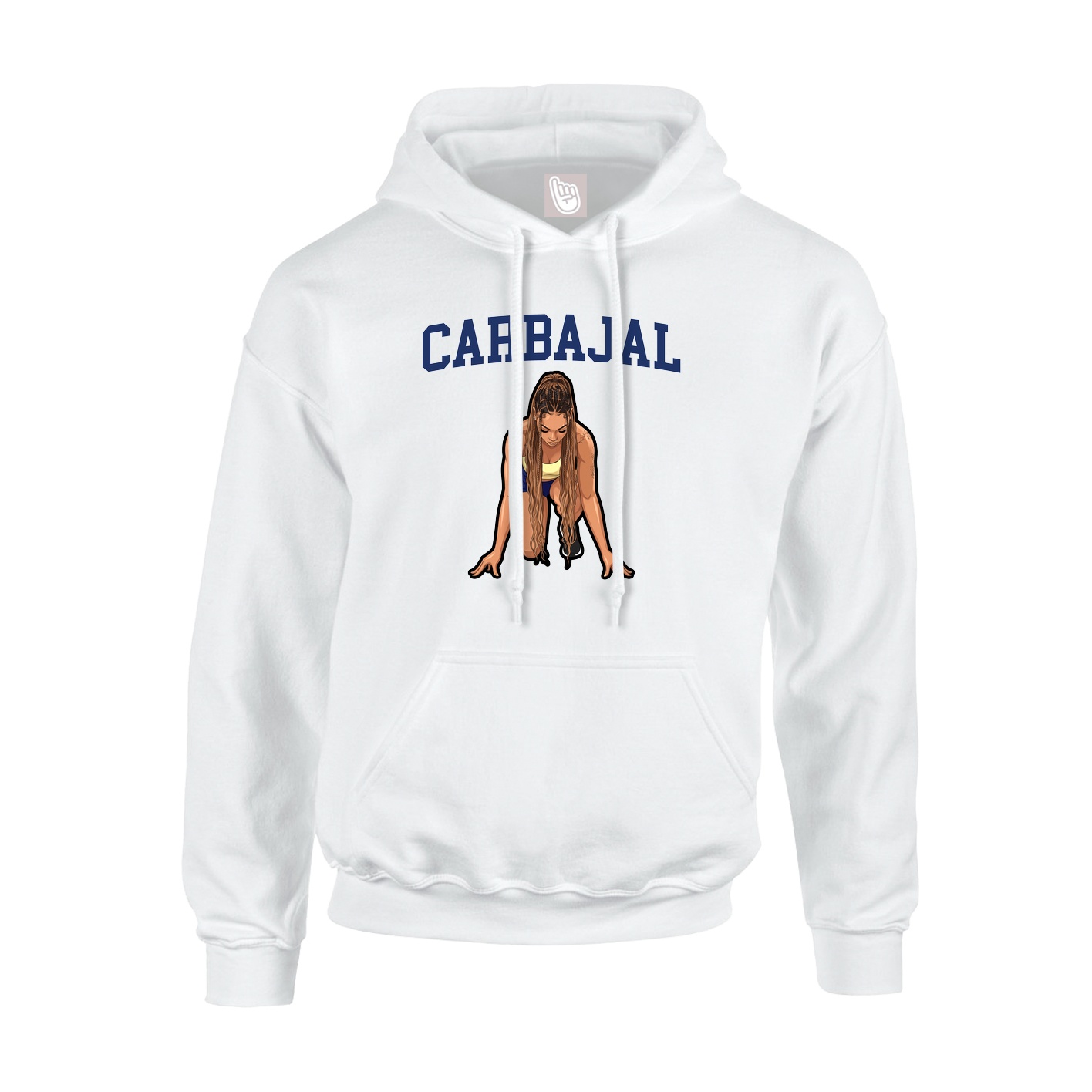 Youth Hoodie — Shirsey in White