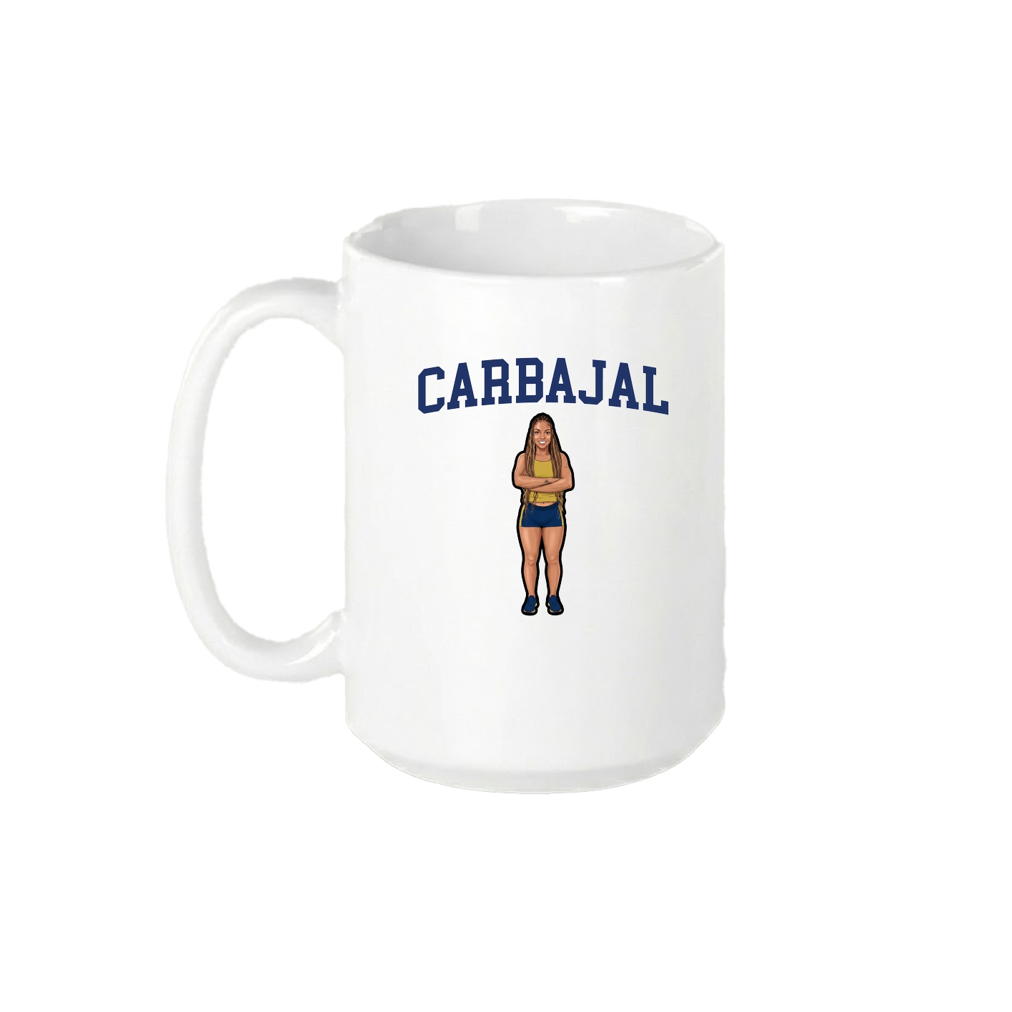 15oz Coffee Mug — Shirsey in White