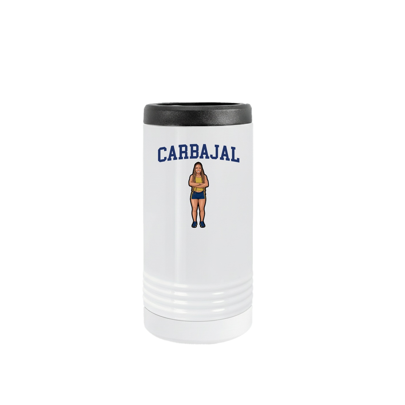 Slim Beverage Holder — Shirsey in White
