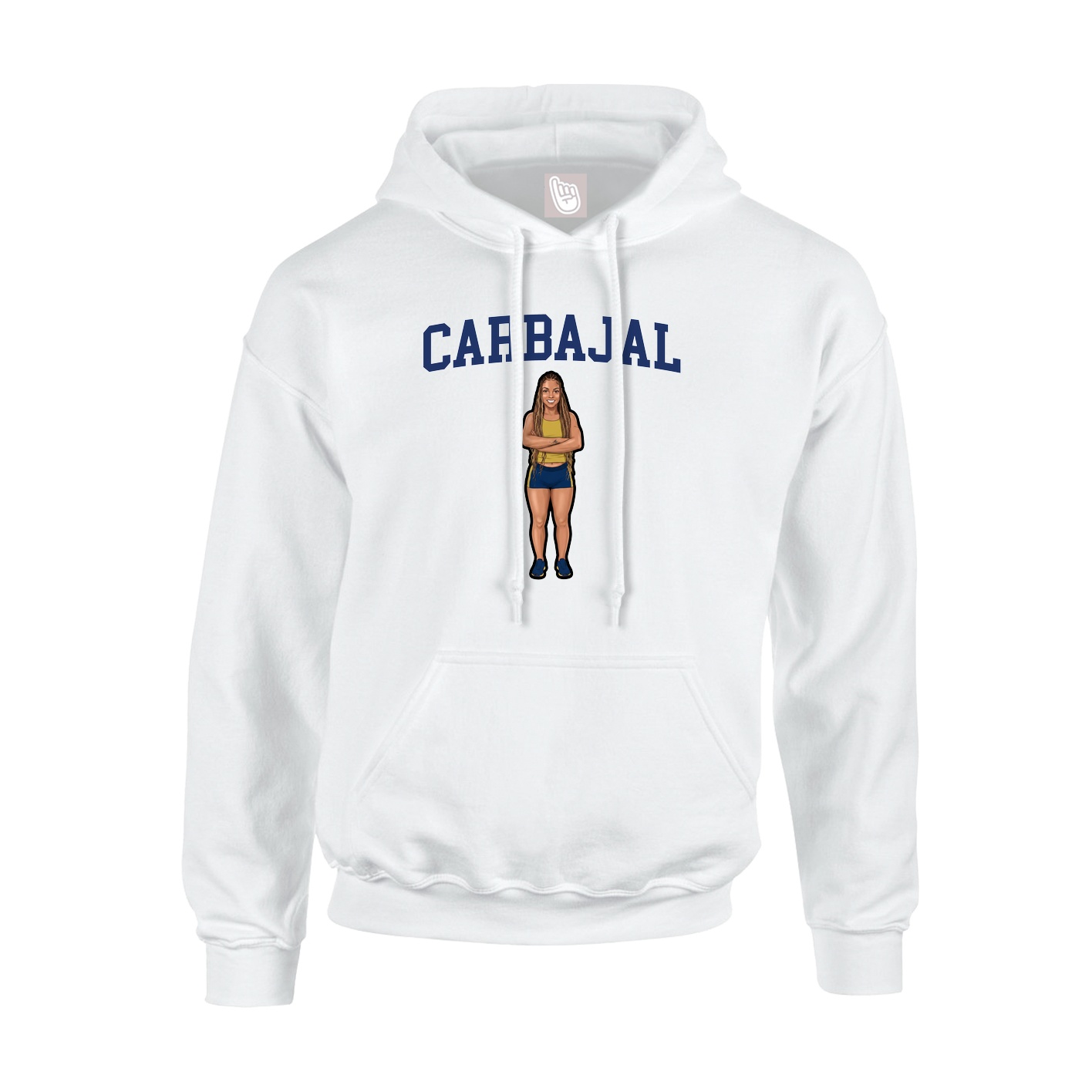 Youth Hoodie — Shirsey in White