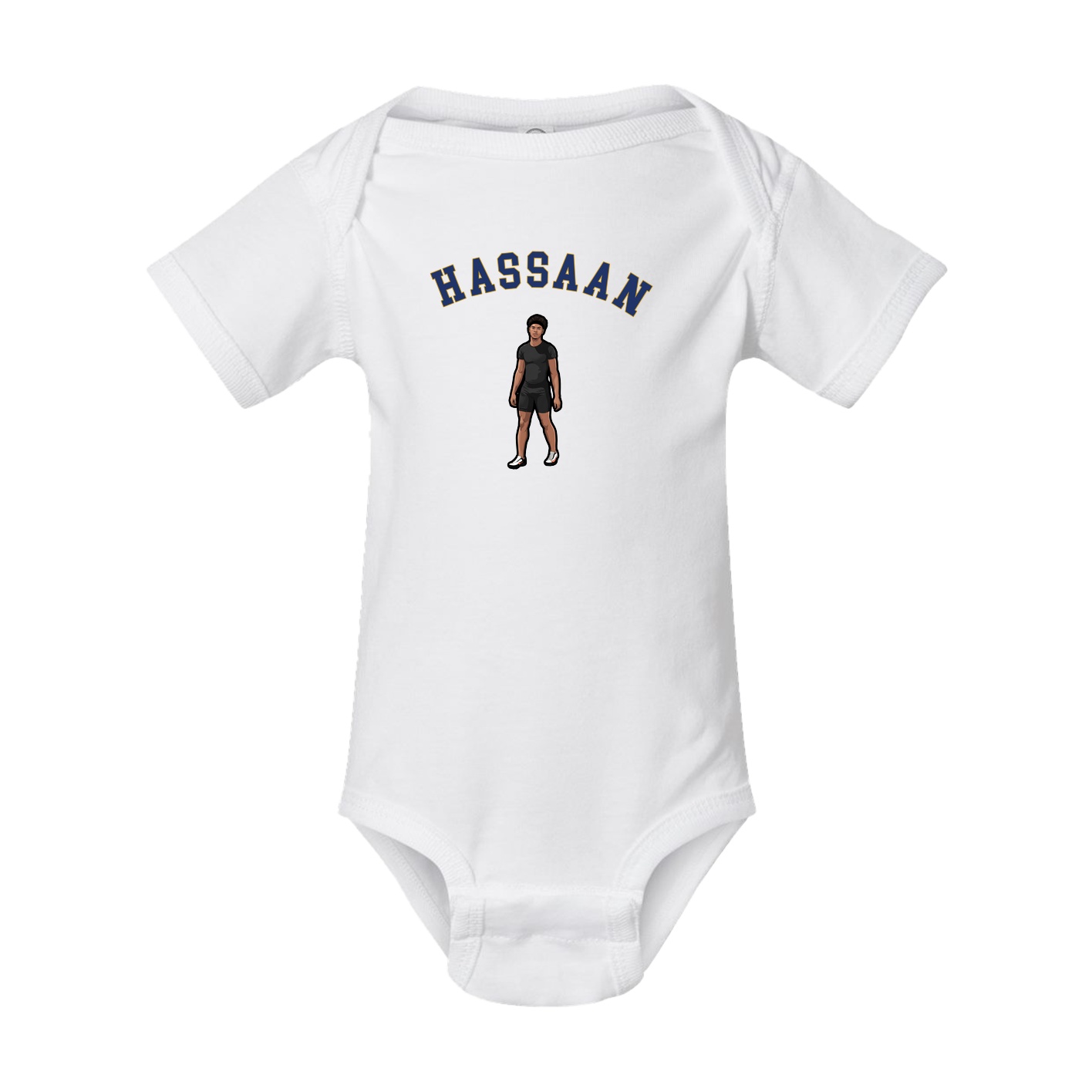 Baby Onesie — Shirsey Arch in White