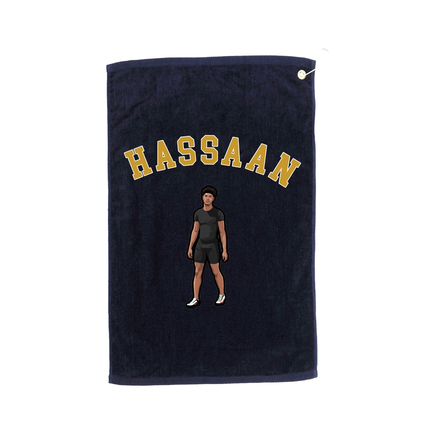 Golf Towel — Shirsey Arch in Navy