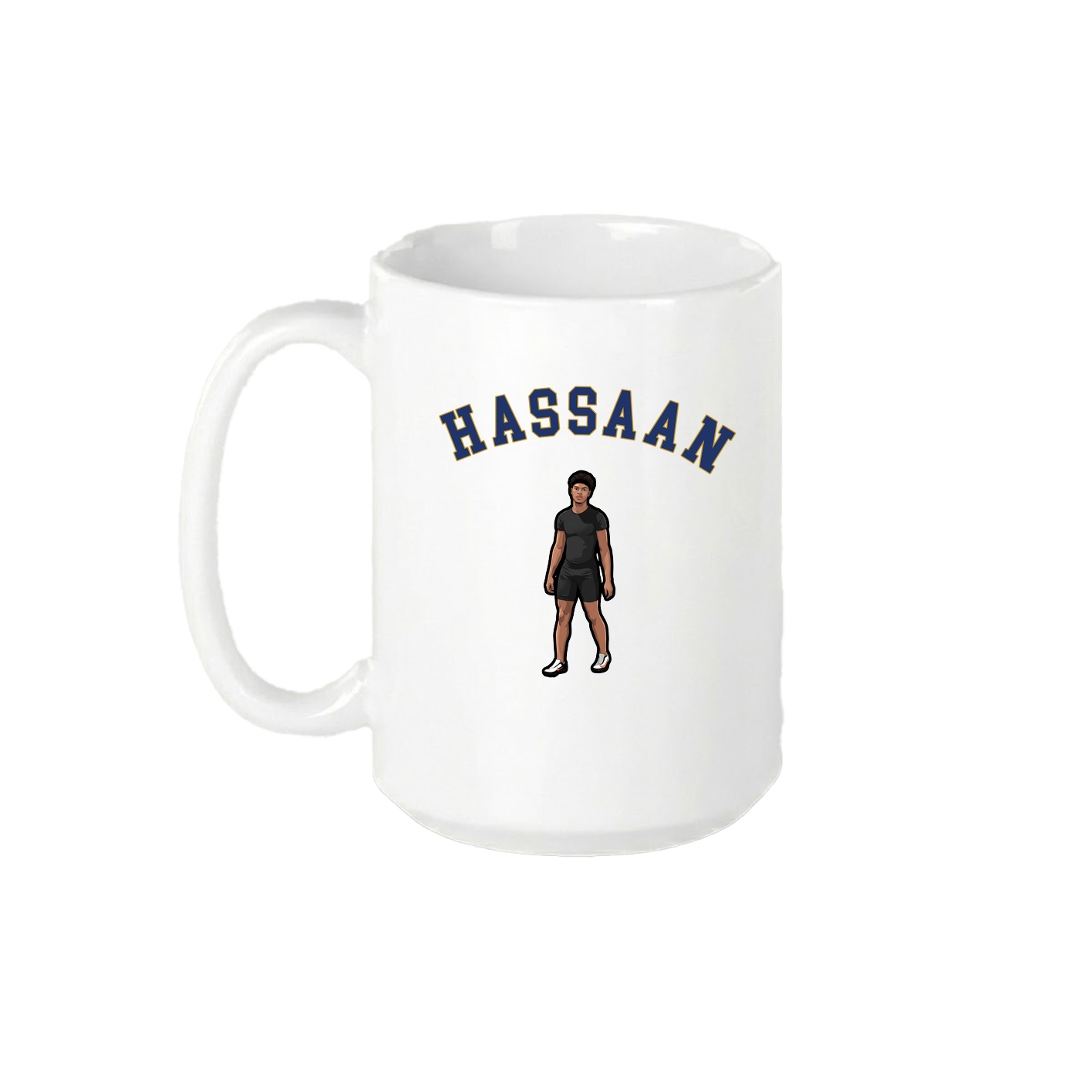 15oz Coffee Mug — Shirsey Arch in White